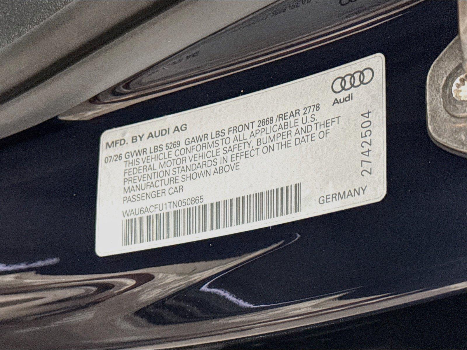 2026 Audi A5 Prestige