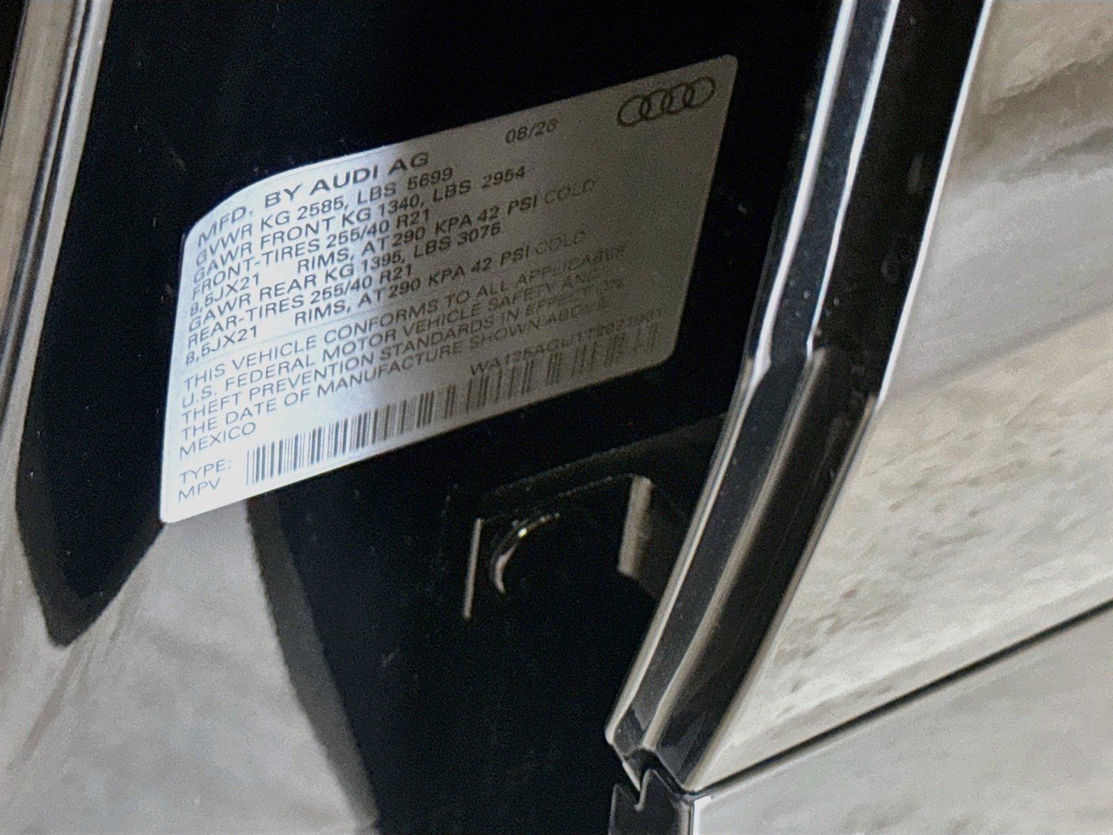 2026 Audi SQ5 Premium Plus