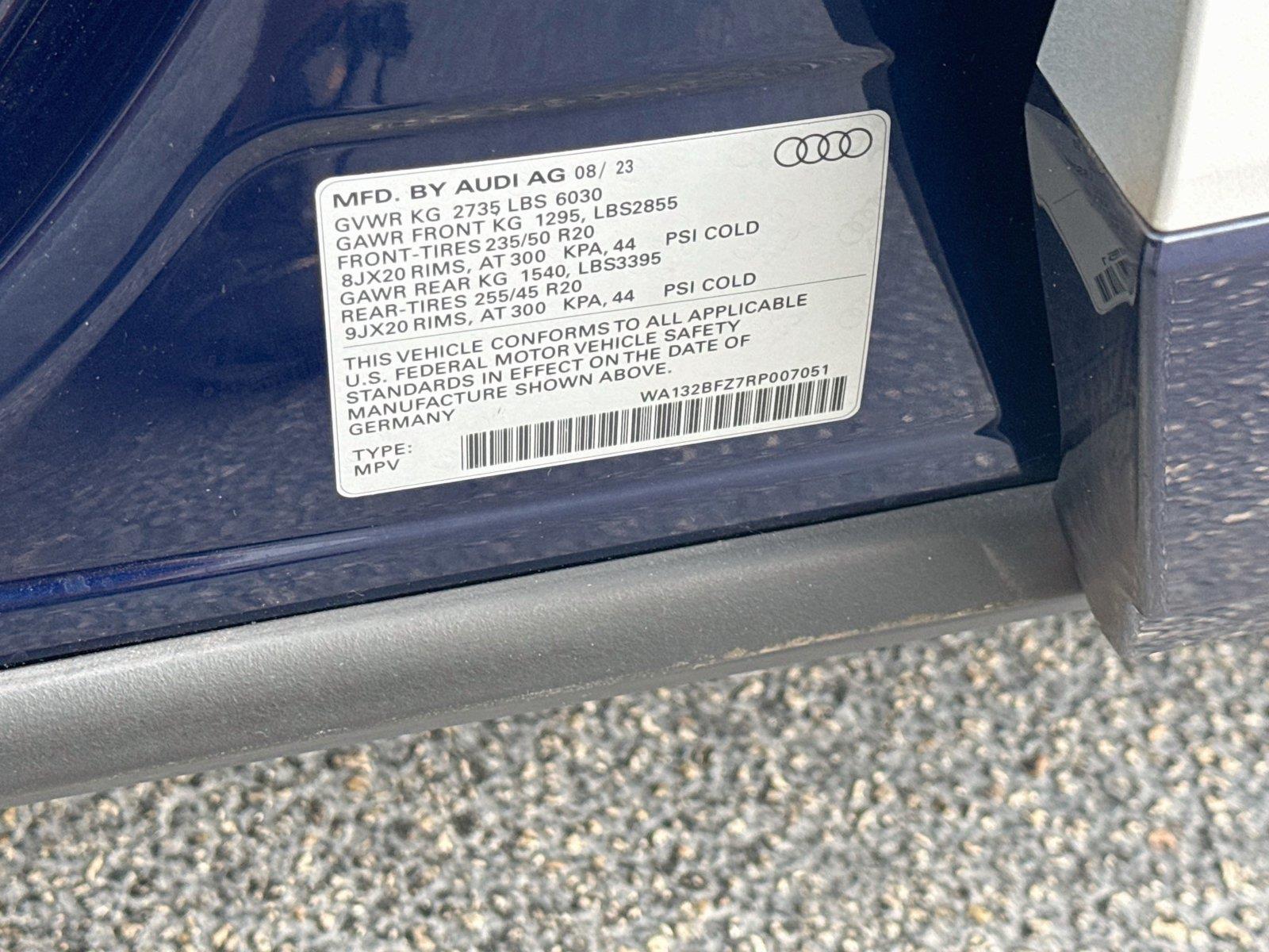 2024 Audi Q4 e-tron Sportback Premium Plus