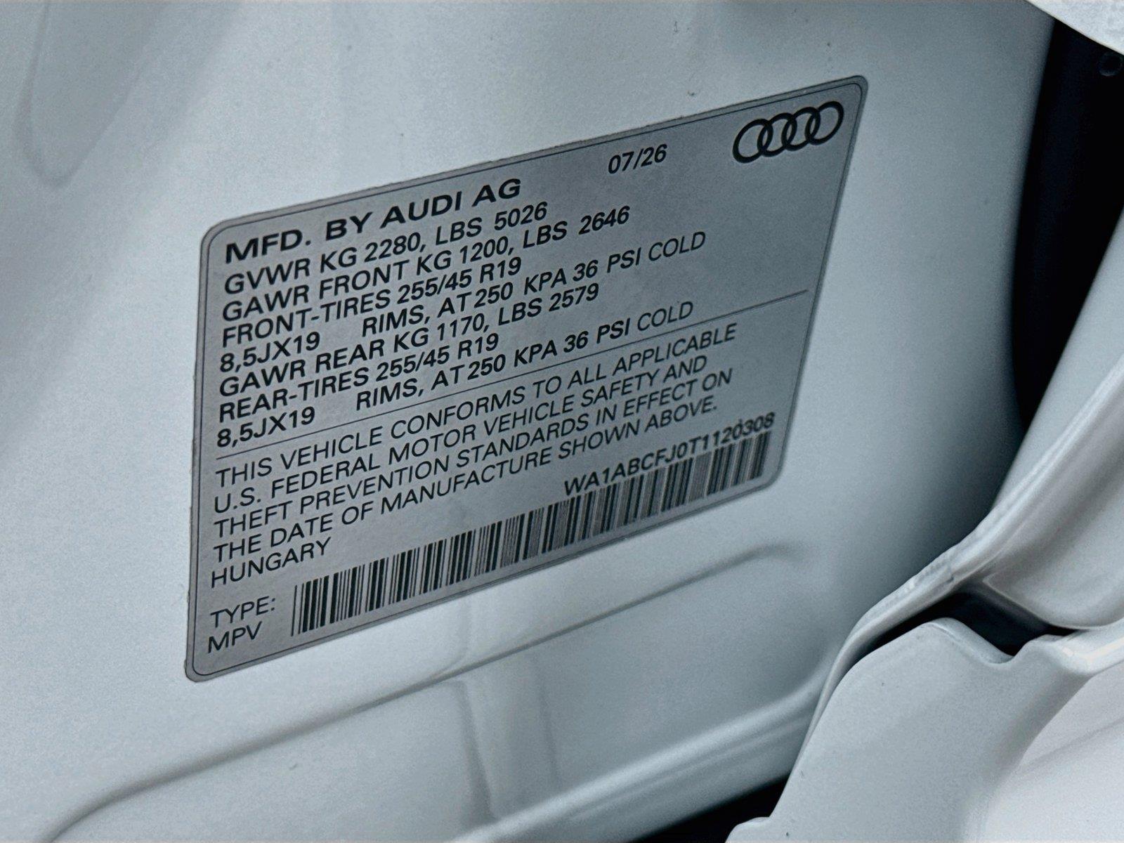 2026 Audi Q3 S line