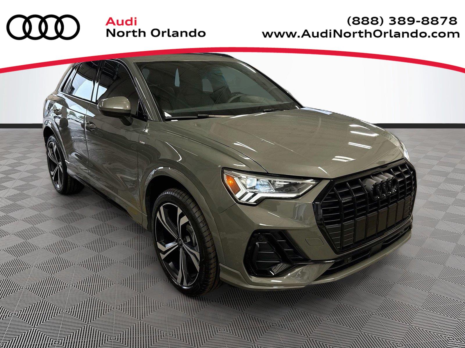 Chronos Gray Metallic 2024 Audi Q3 SUV / Crossover All-Wheel Drive Automatic