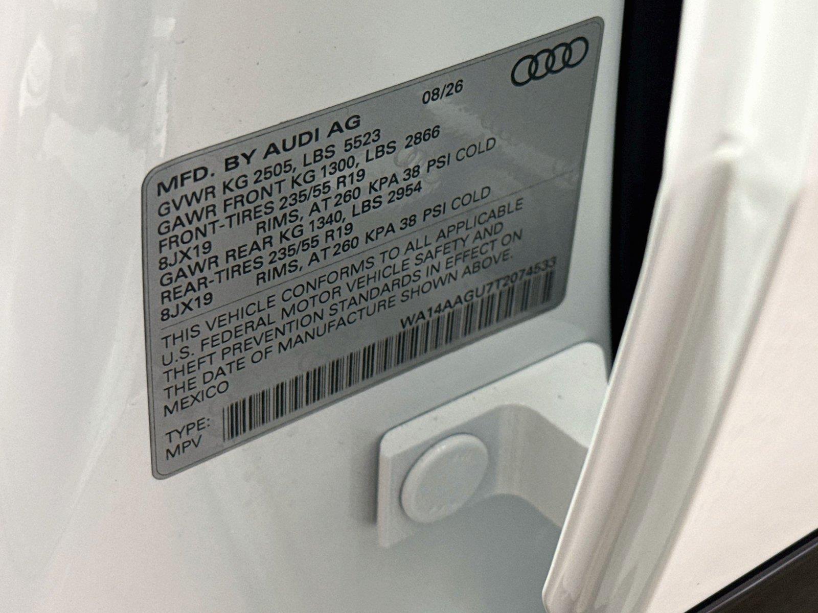 2026 Audi Q5 Premium