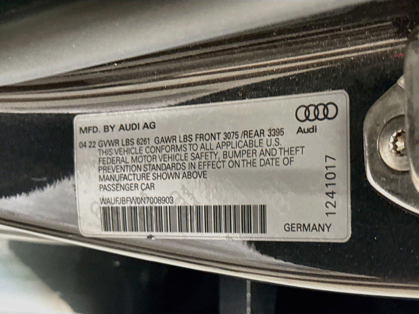 2022 Audi e-tron GT Premium Plus