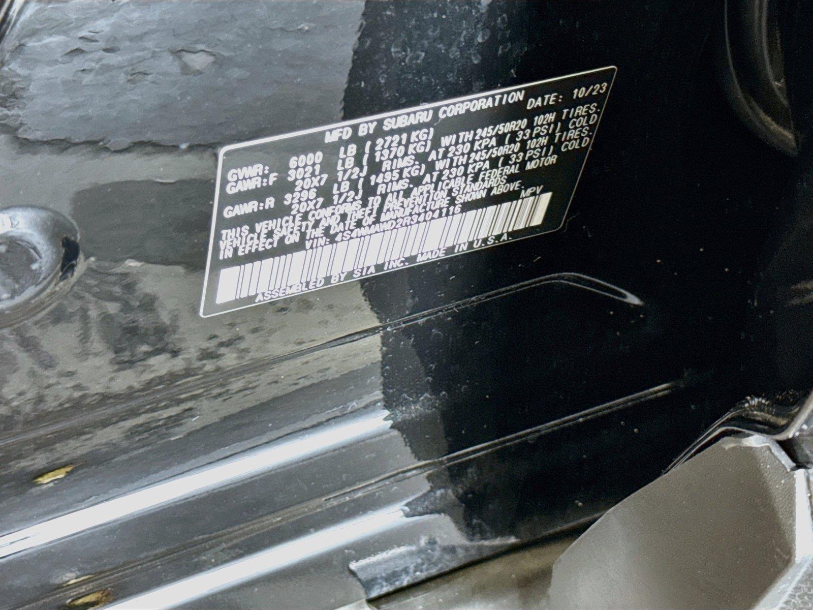 2024 Subaru Ascent Touring
