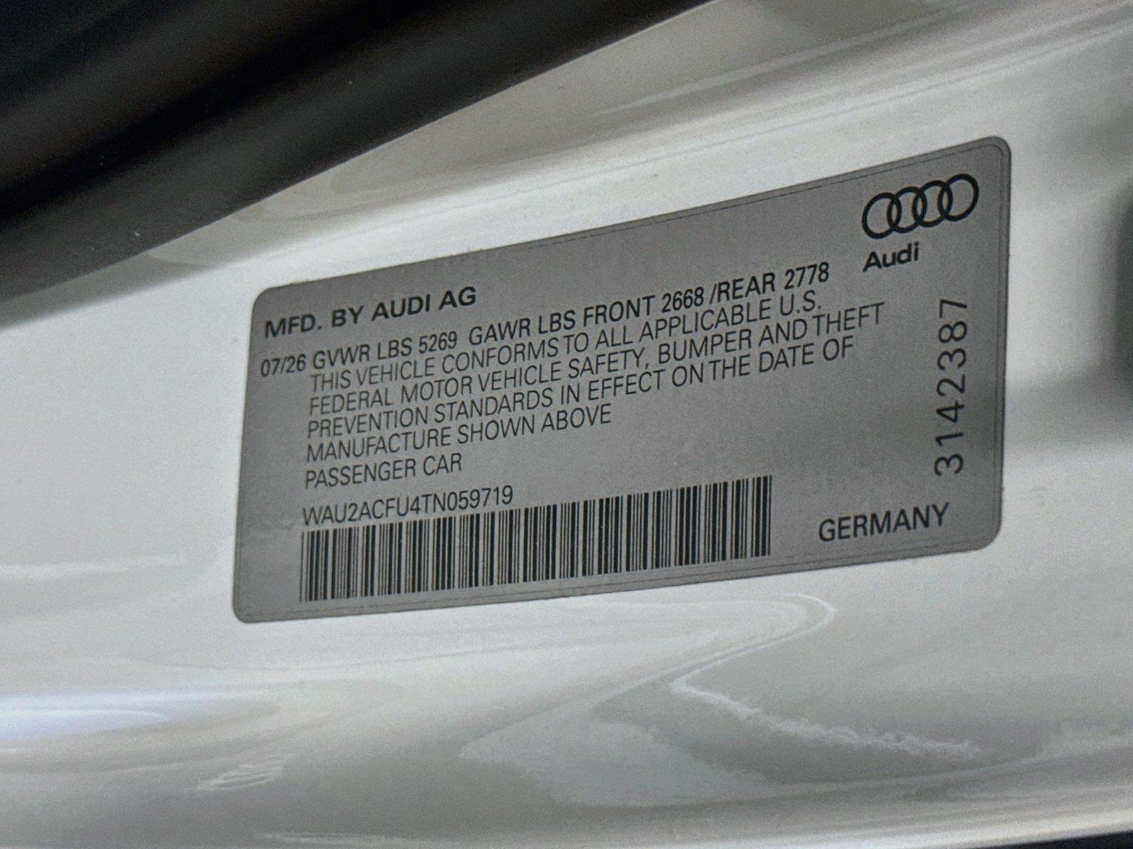 2026 Audi A5 Premium Plus