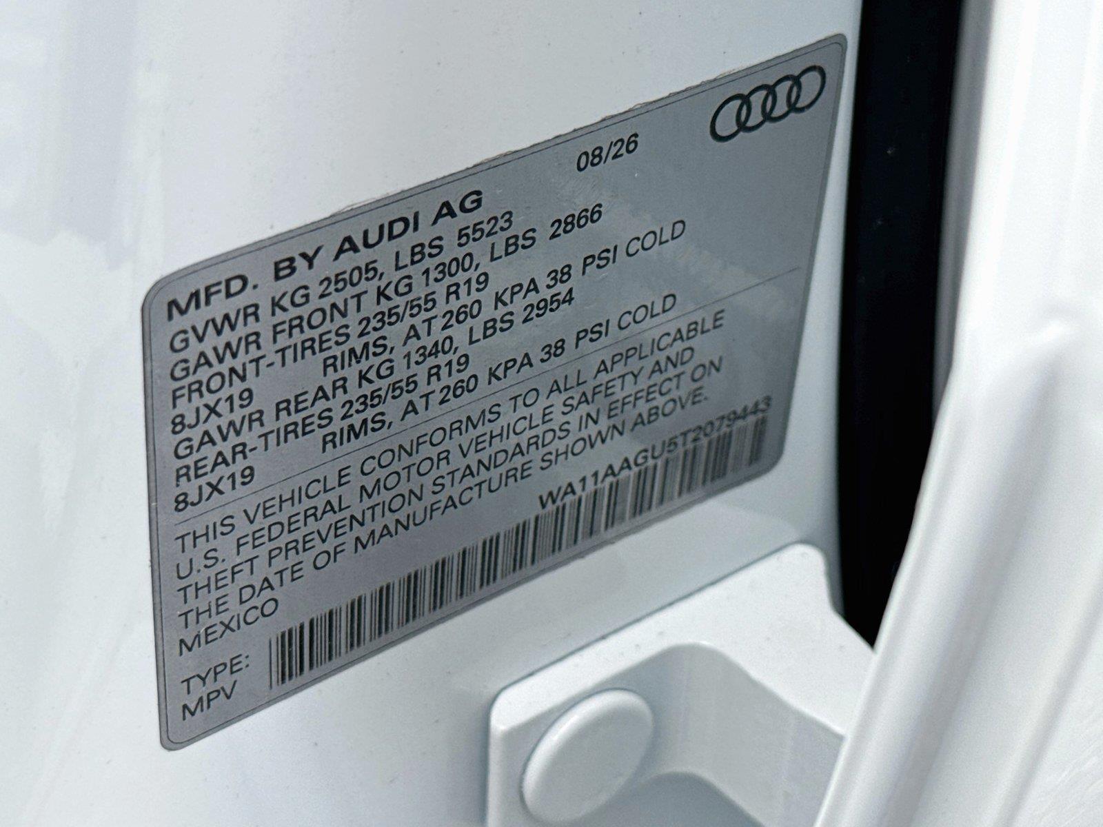 2026 Audi Q5 Premium