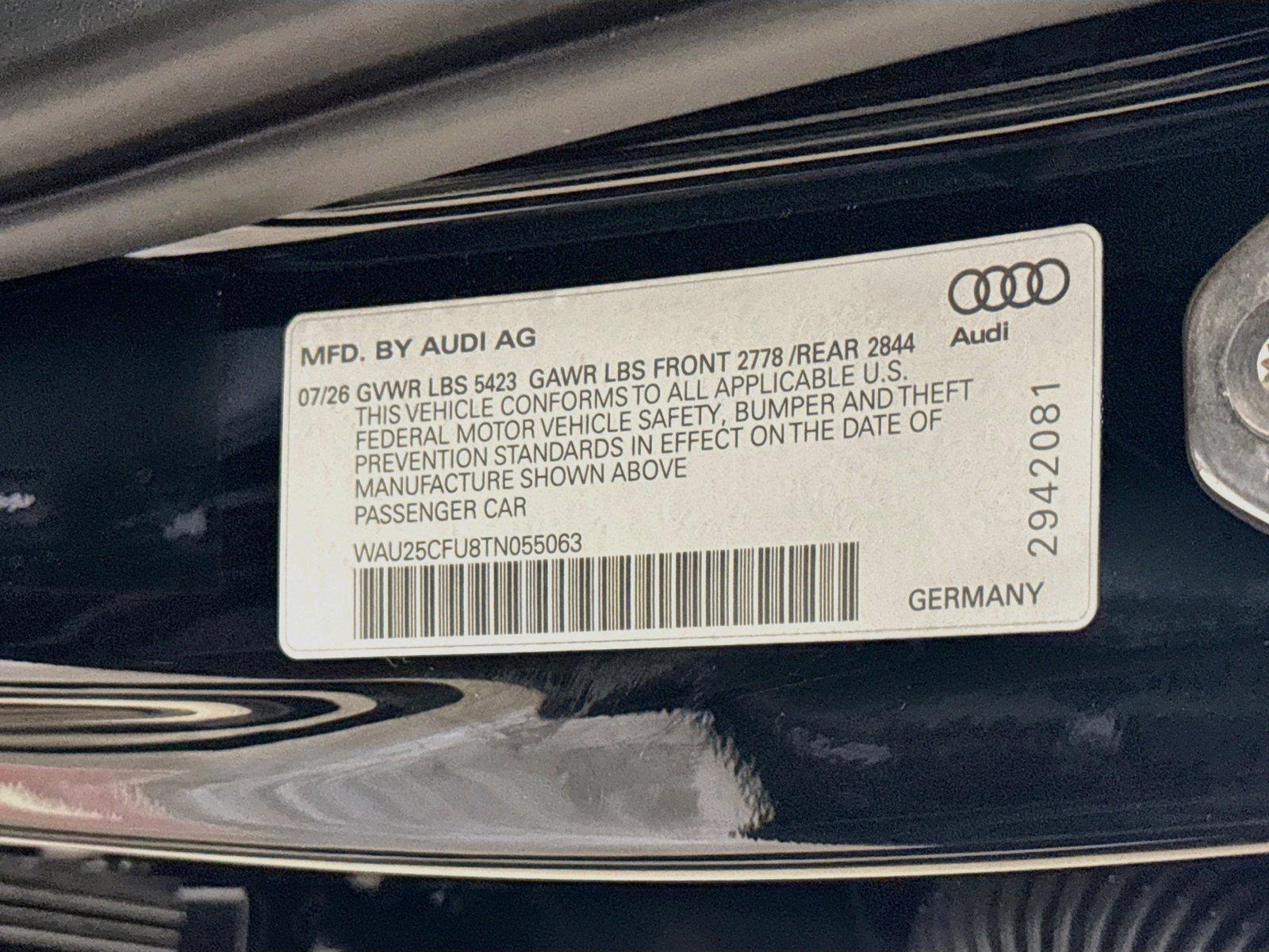 2026 Audi S5 Premium Plus
