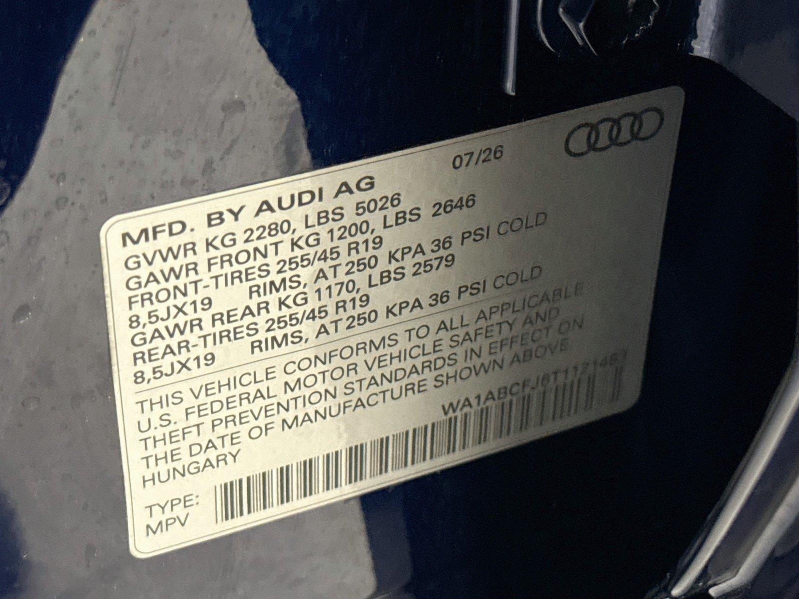 2026 Audi Q3 S line