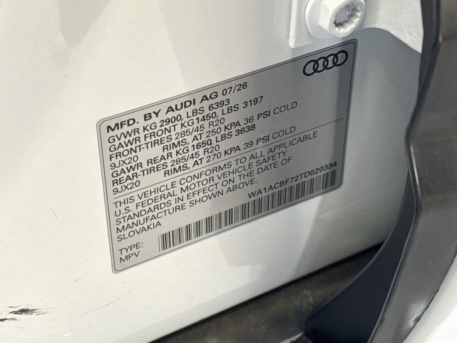 2026 Audi Q7 Premium