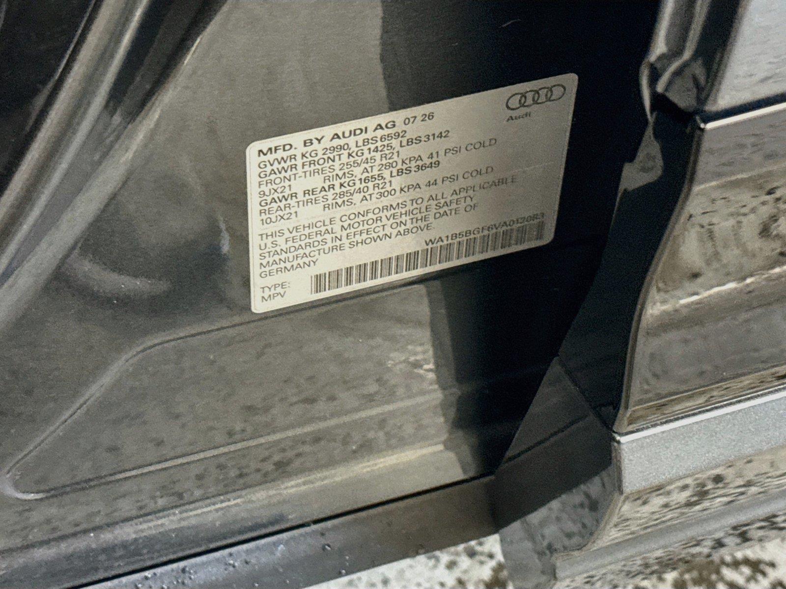 2027 AUDI SQ6 E-TRON SPOR