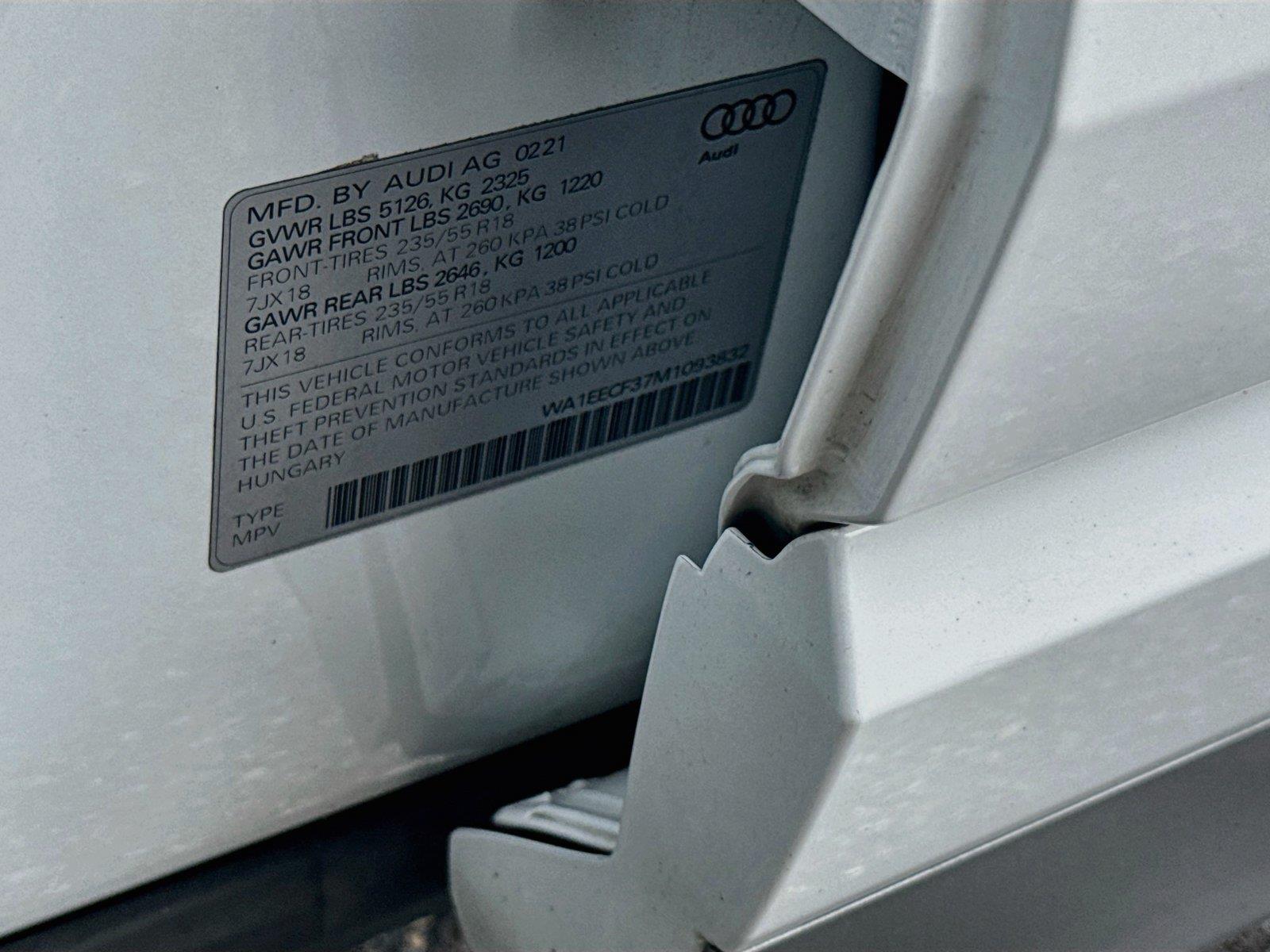 2021 Audi Q3 S line Premium Plus