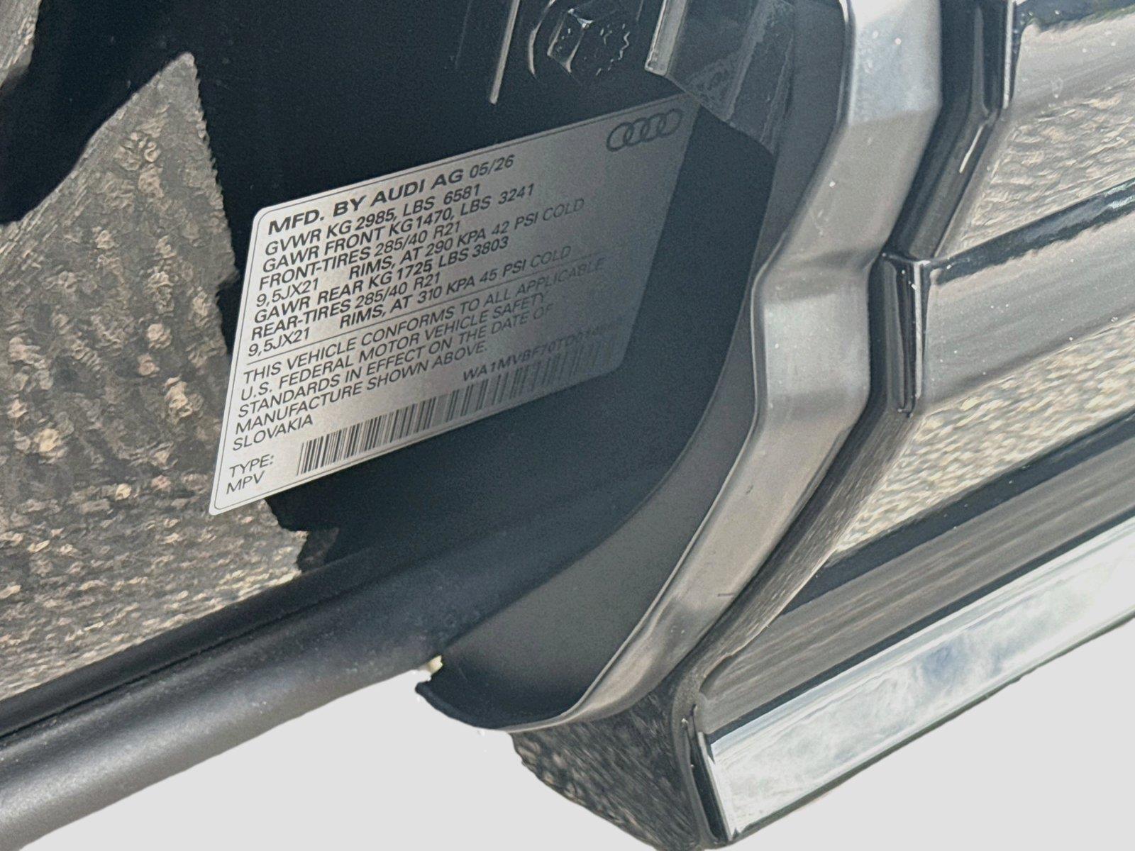 2026 Audi Q7 S line Premium Plus