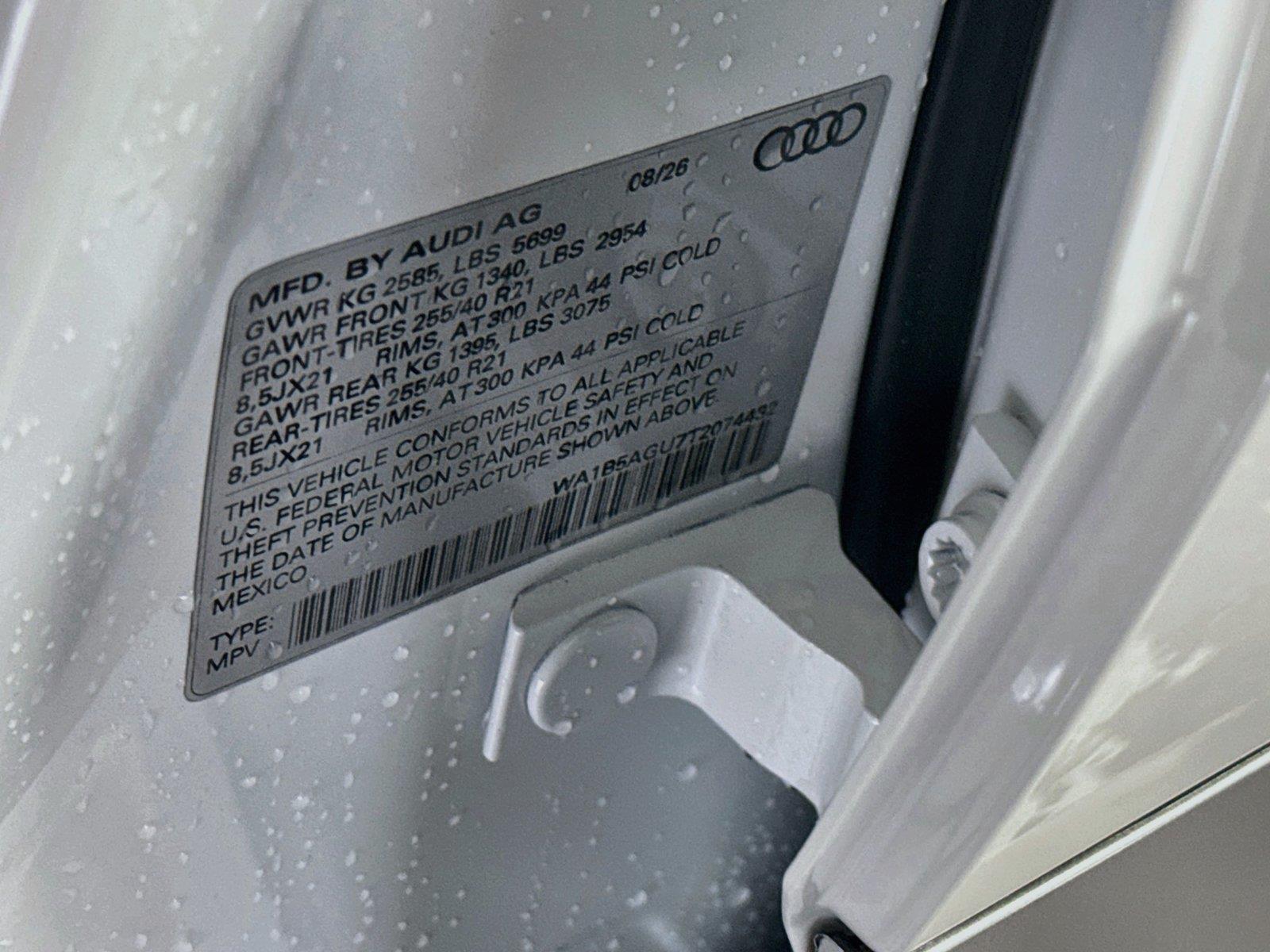 2026 Audi SQ5 Sportback Premium Plus