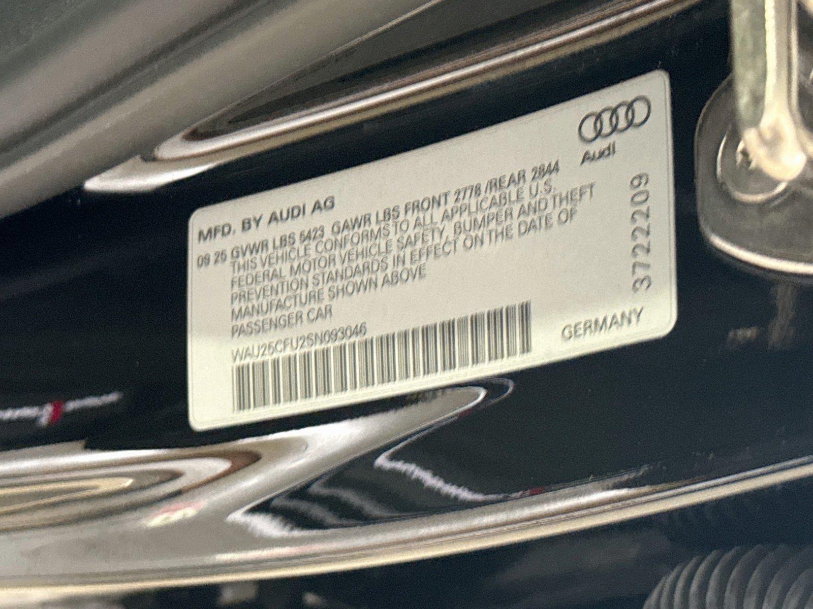 2025 Audi S5 Premium Plus