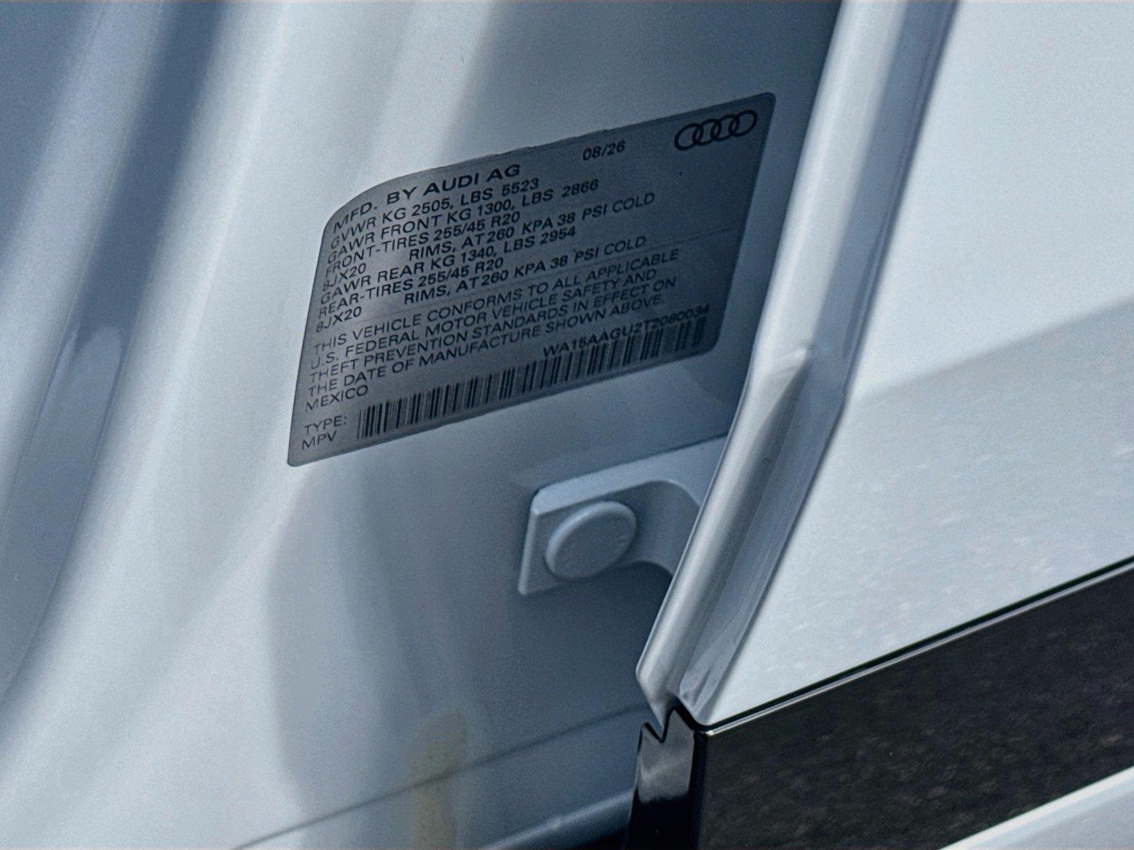 2026 Audi Q5 Premium Plus