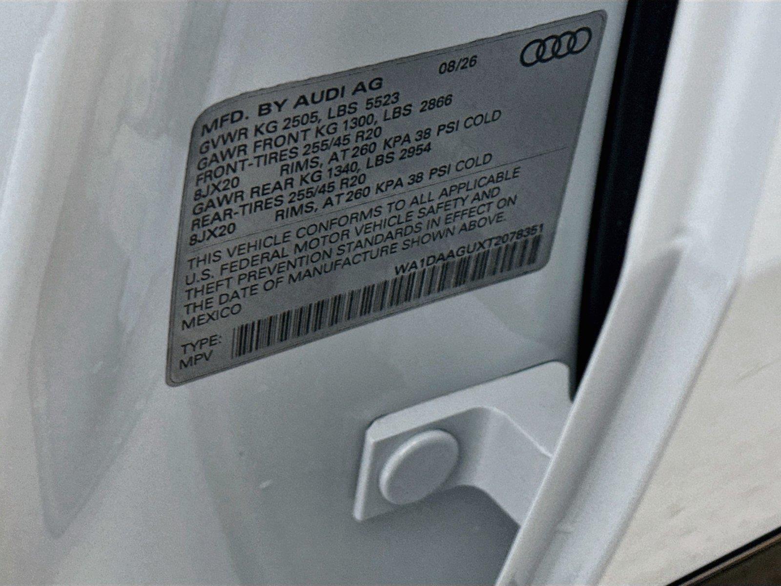 2026 Audi Q5 Sportback Premium