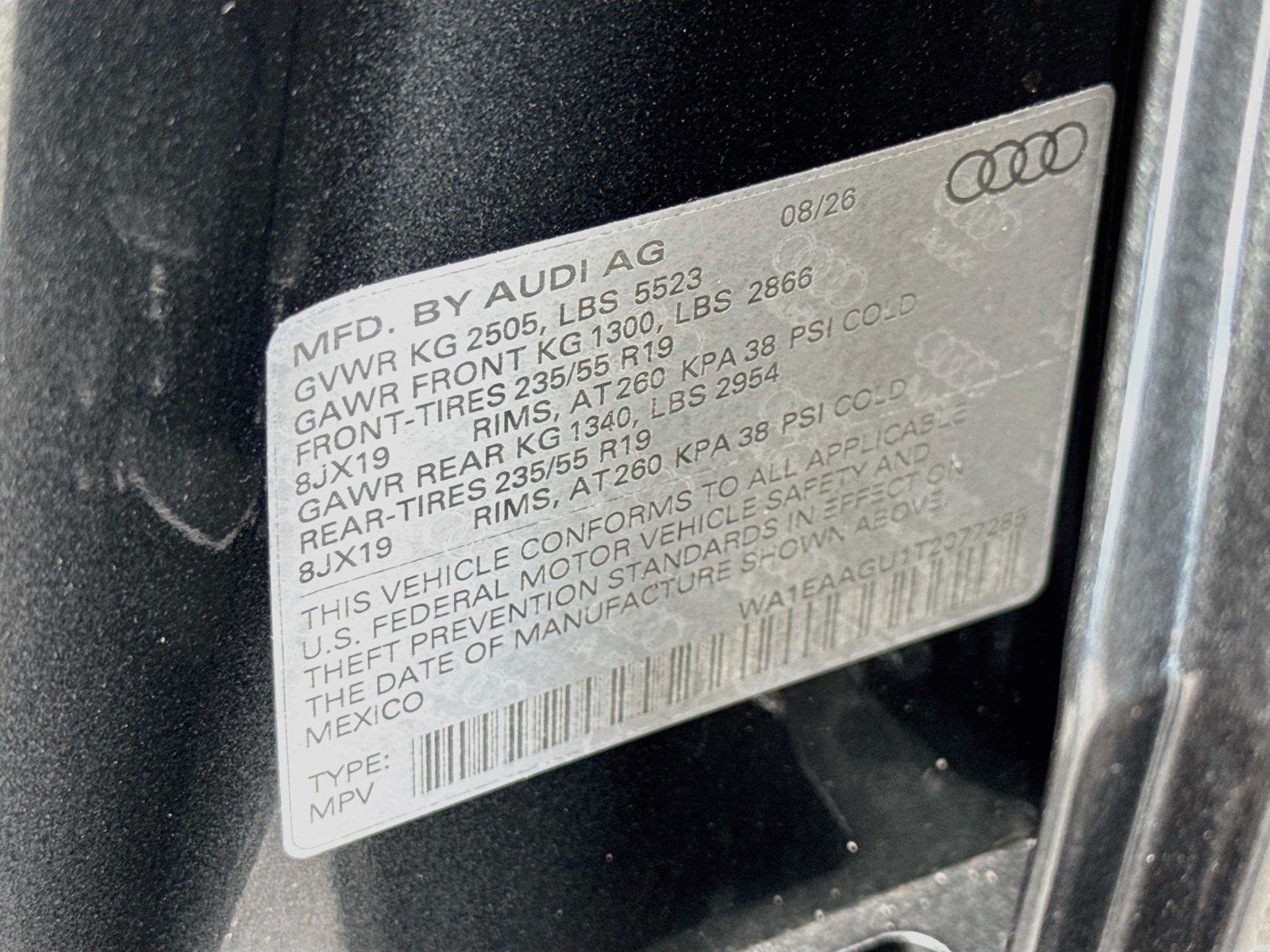 2026 Audi Q5 Sportback Premium Plus