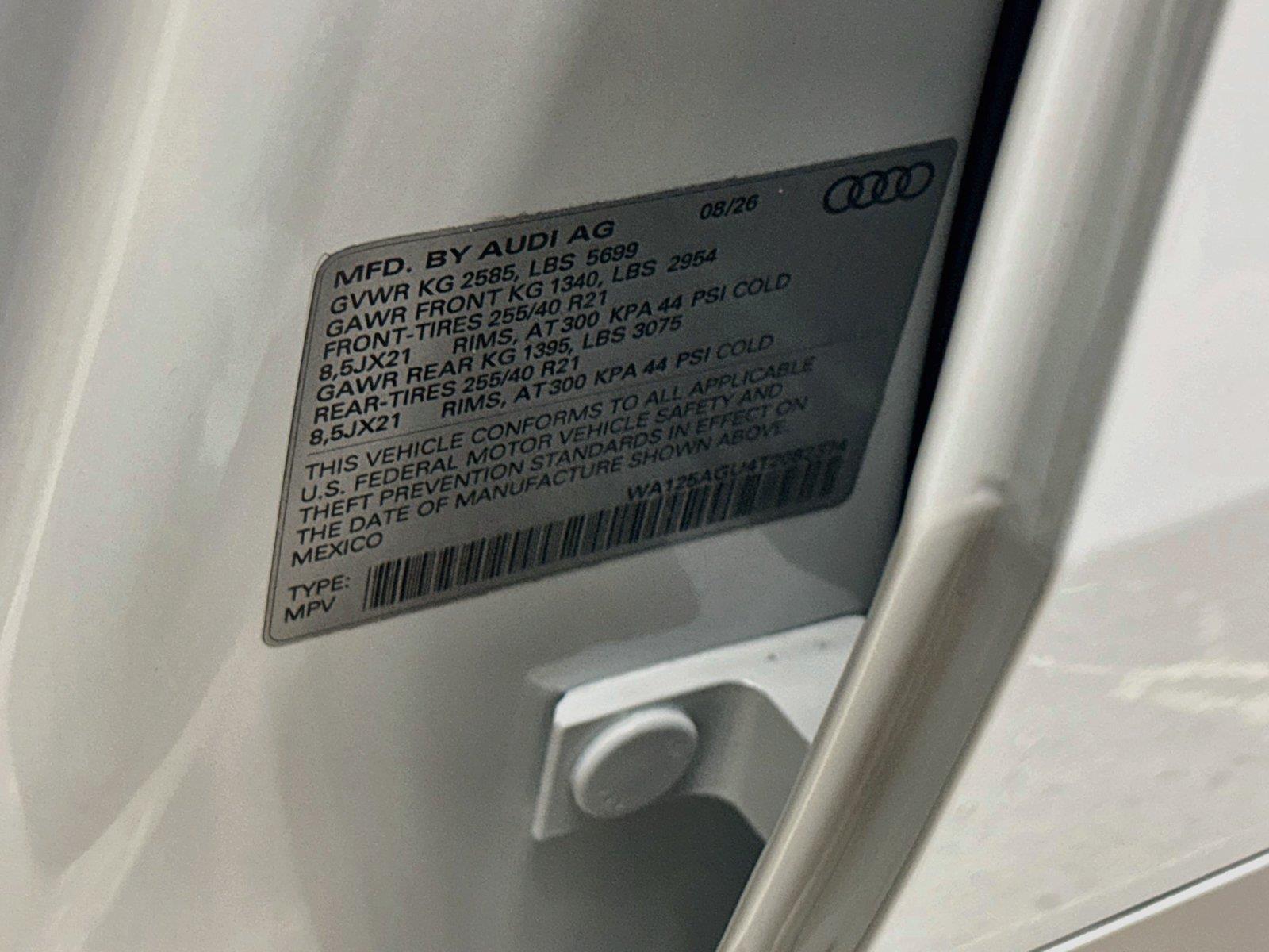 2026 Audi SQ5 Premium Plus