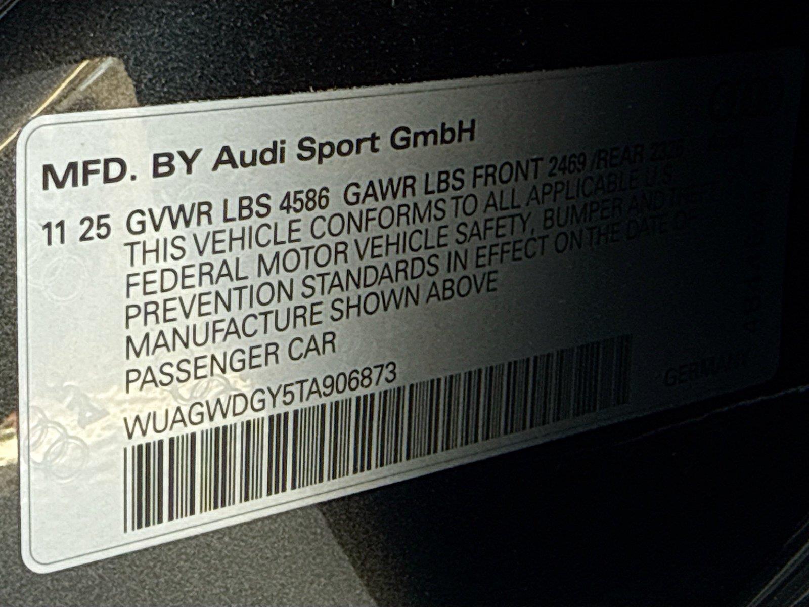 2026 Audi RS 3