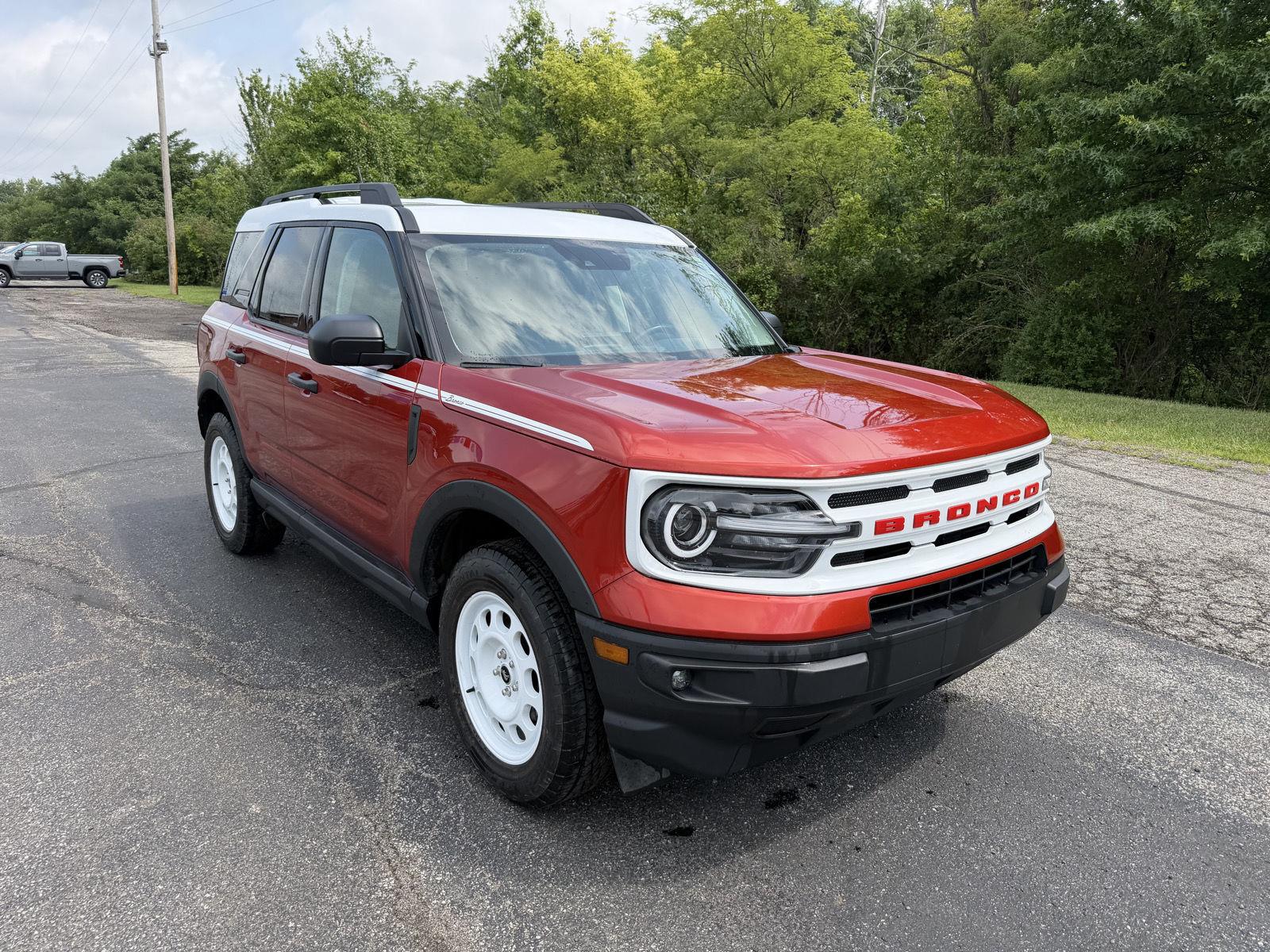 2023 Hot Pepper Red Tinted Clearcoat Ford Bronco Sport Heritage 4X4 SUV