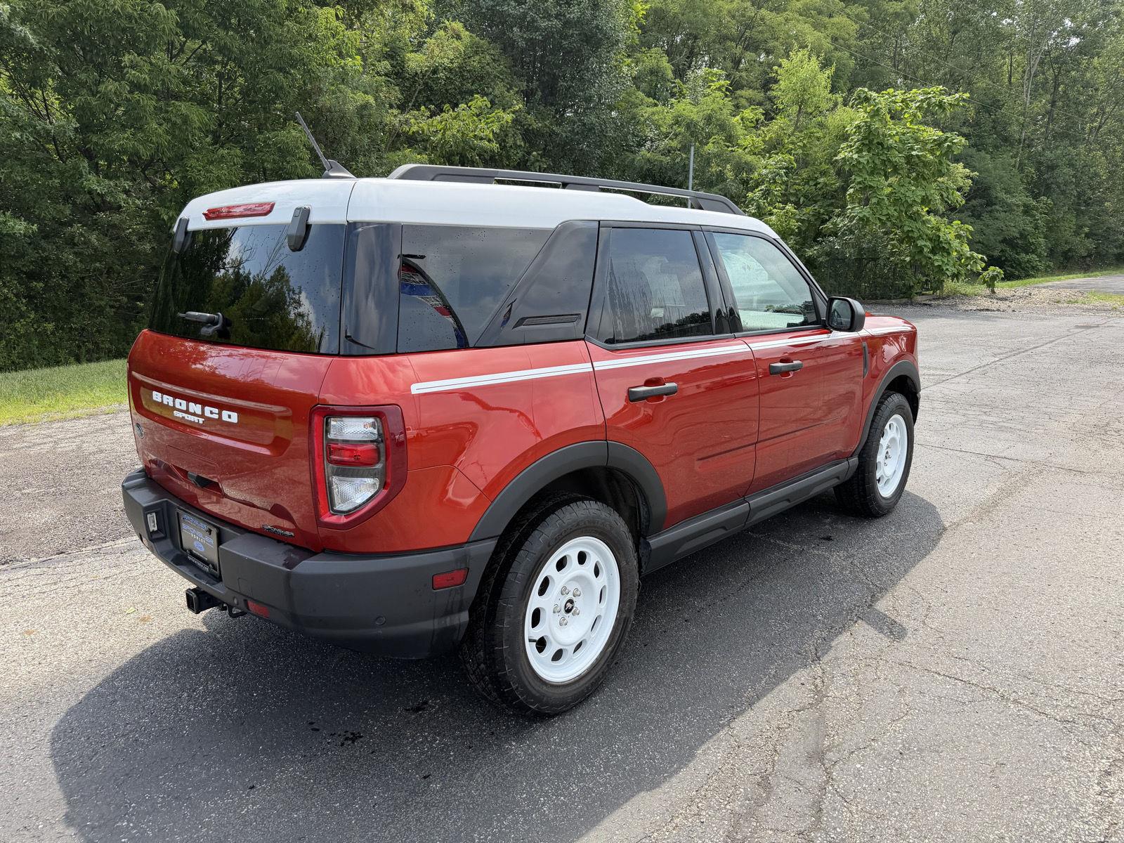 2023 Hot Pepper Red Tinted Clearcoat Ford Bronco Sport Heritage 4X4 SUV