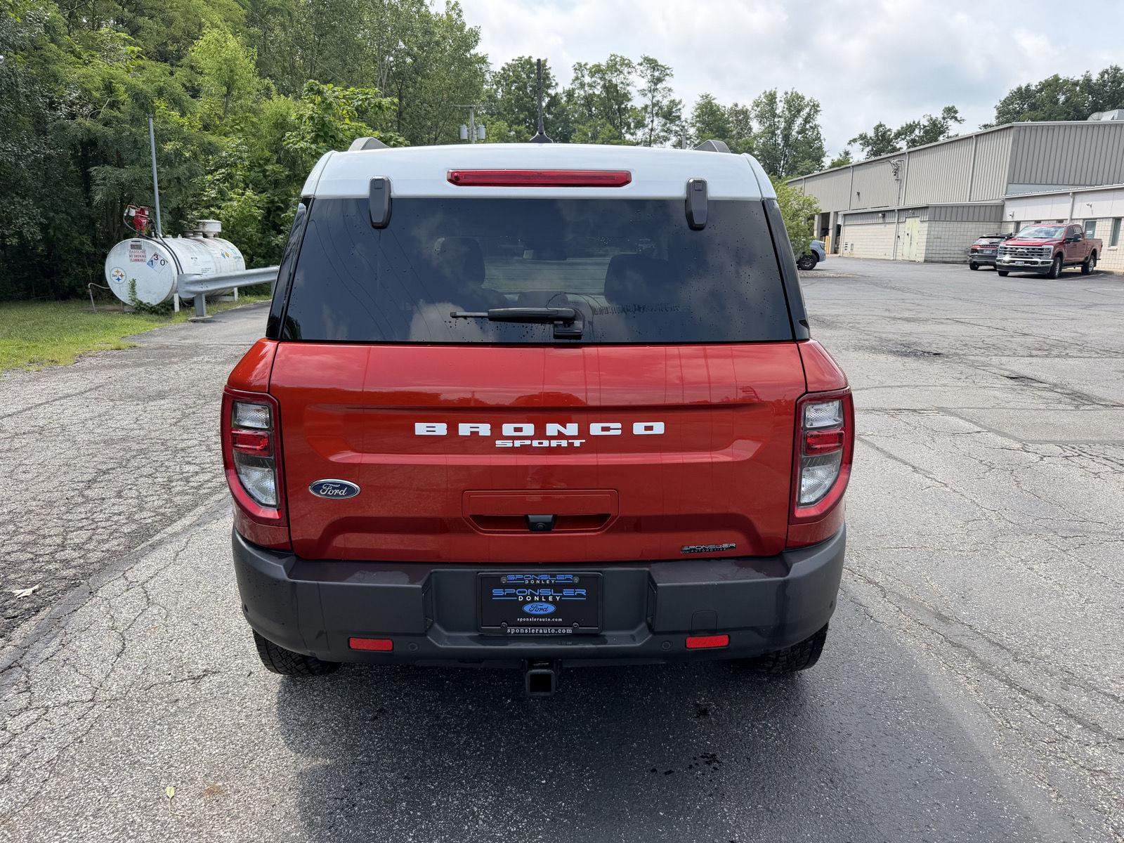 2023 Hot Pepper Red Tinted Clearcoat Ford Bronco Sport Heritage 4X4 SUV