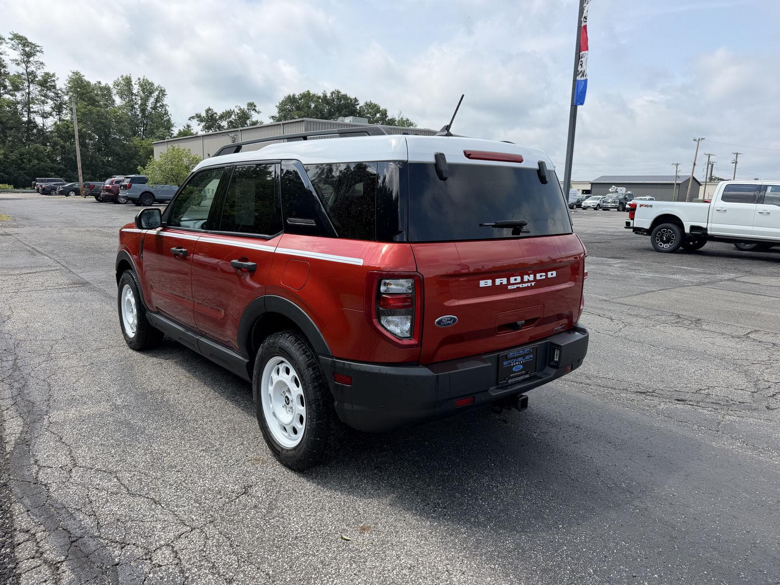 2023 Hot Pepper Red Tinted Clearcoat Ford Bronco Sport Heritage 4X4 SUV