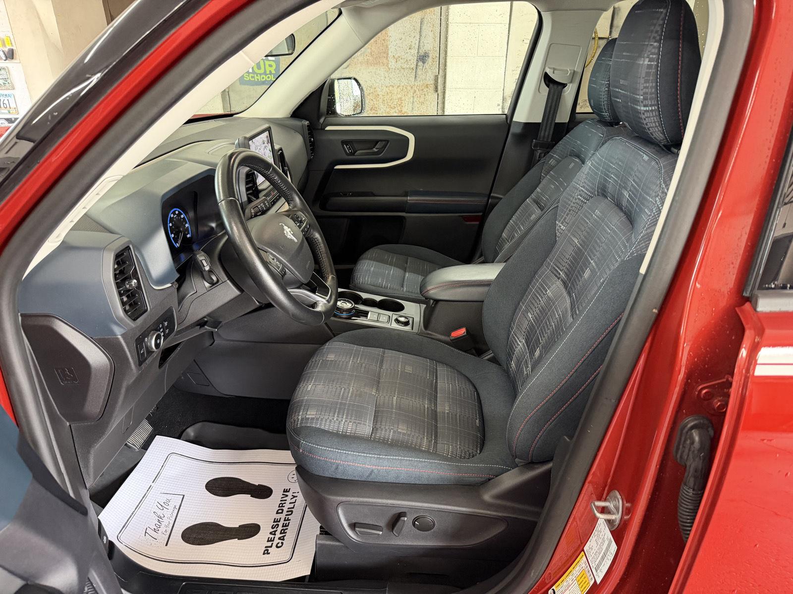 2023 Hot Pepper Red Tinted Clearcoat Ford Bronco Sport Heritage 4X4 SUV