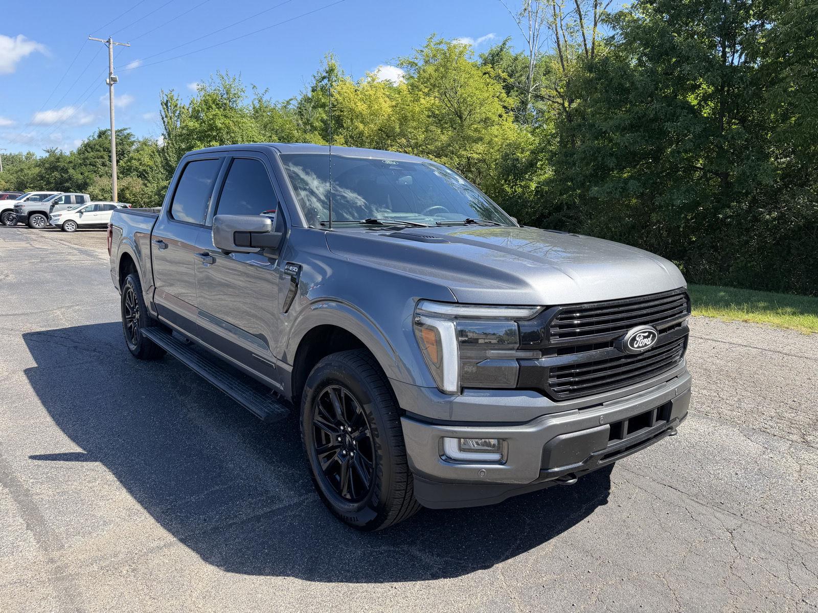 2024 Carbonized Gray Metallic Ford F-150 Platinum 4X4 Truck