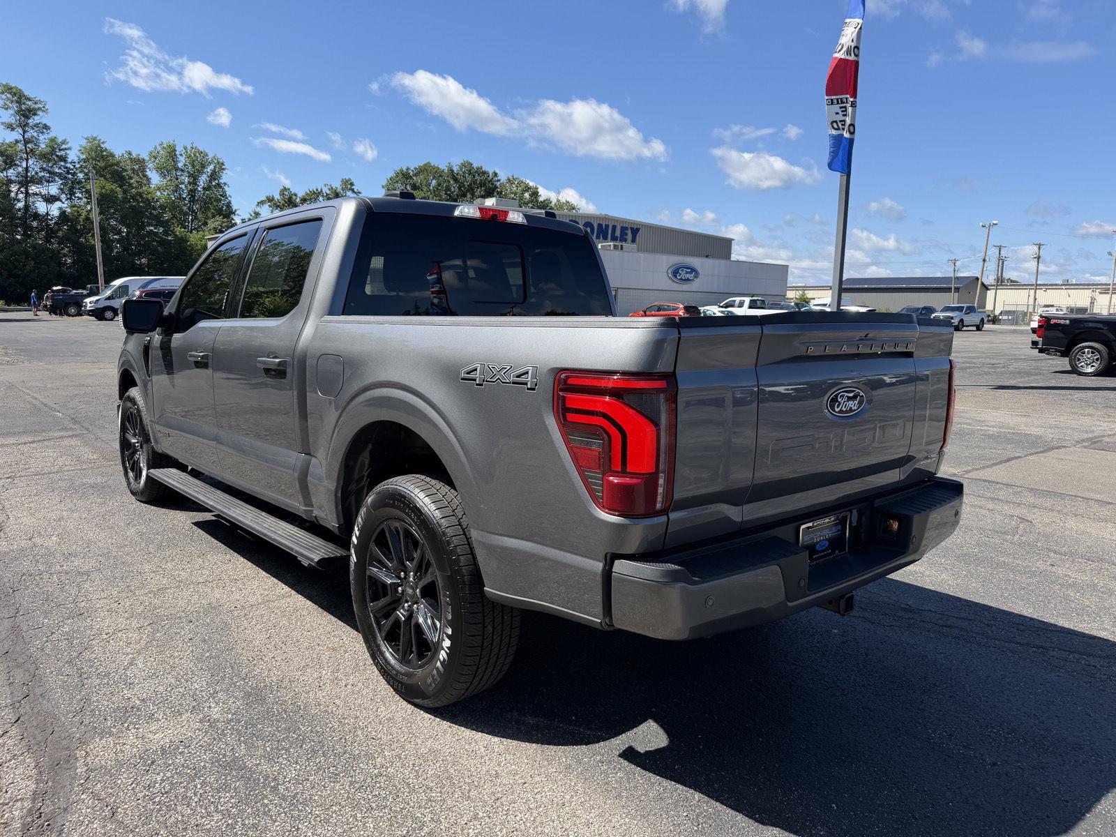 2024 Carbonized Gray Metallic Ford F-150 Platinum 4X4 Truck