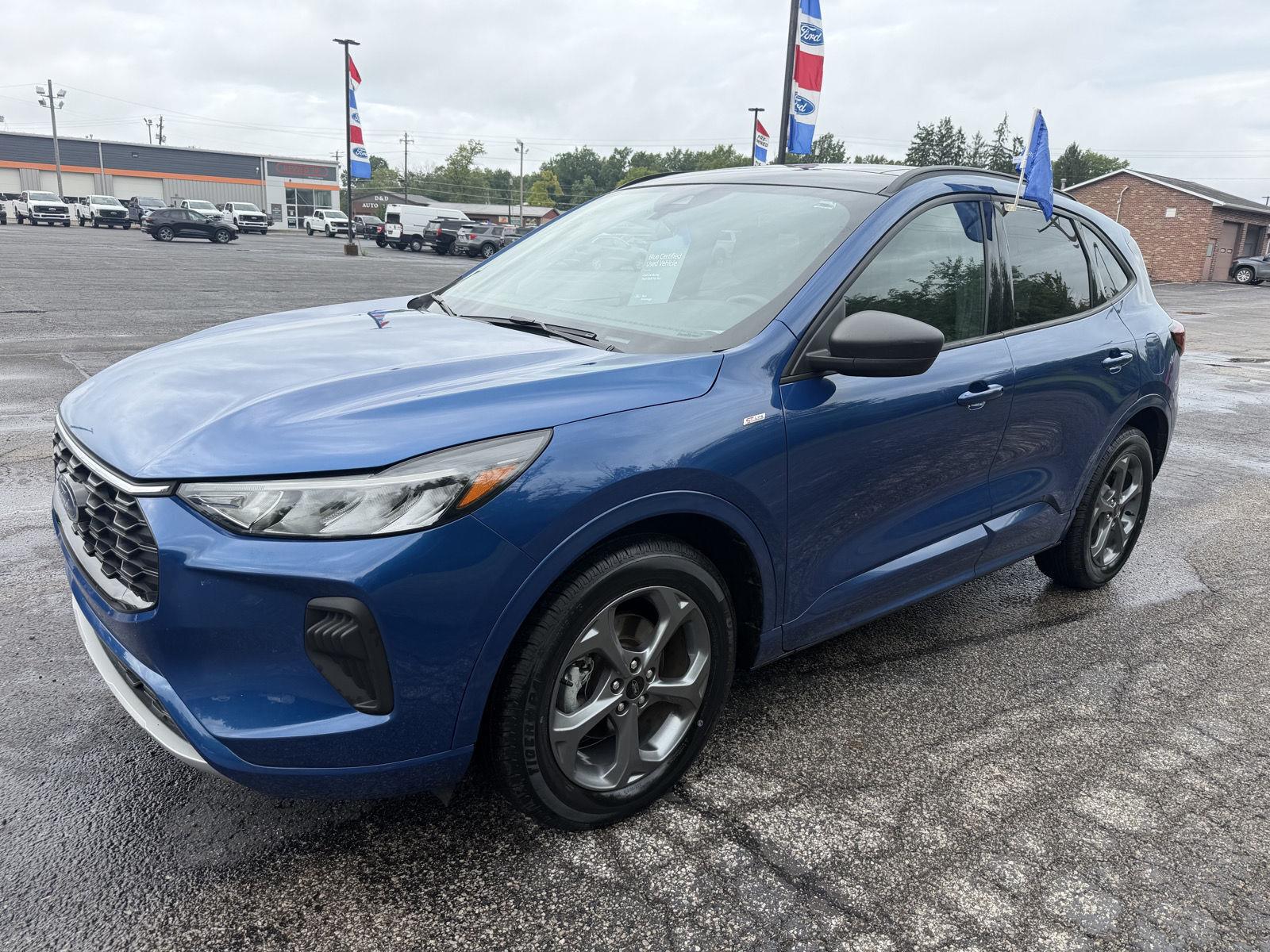 2023 Atlas Blue Metallic Ford Escape ST-Line AWD SUV