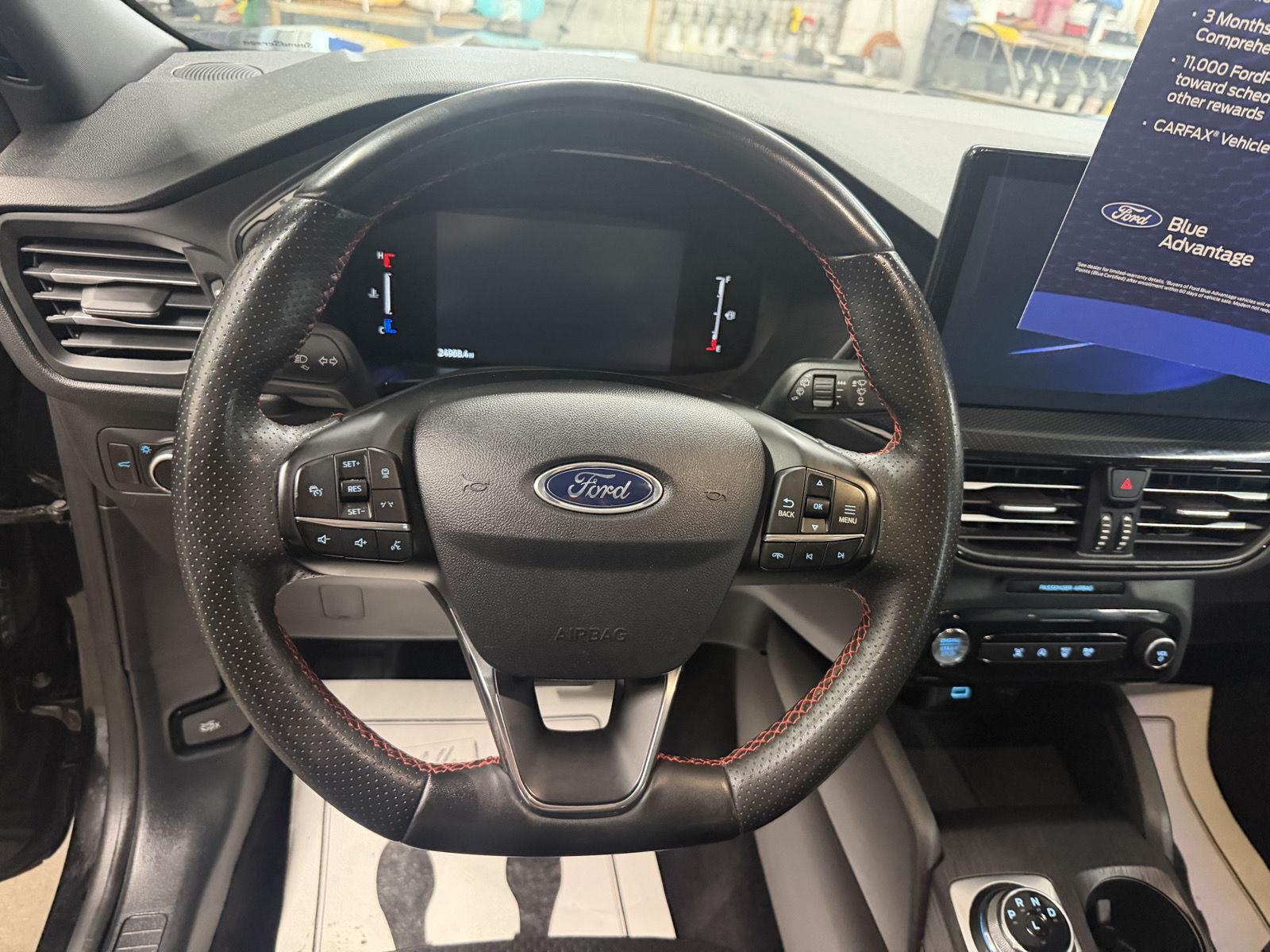 2023 Agate Black Metallic Ford Escape ST-Line AWD SUV