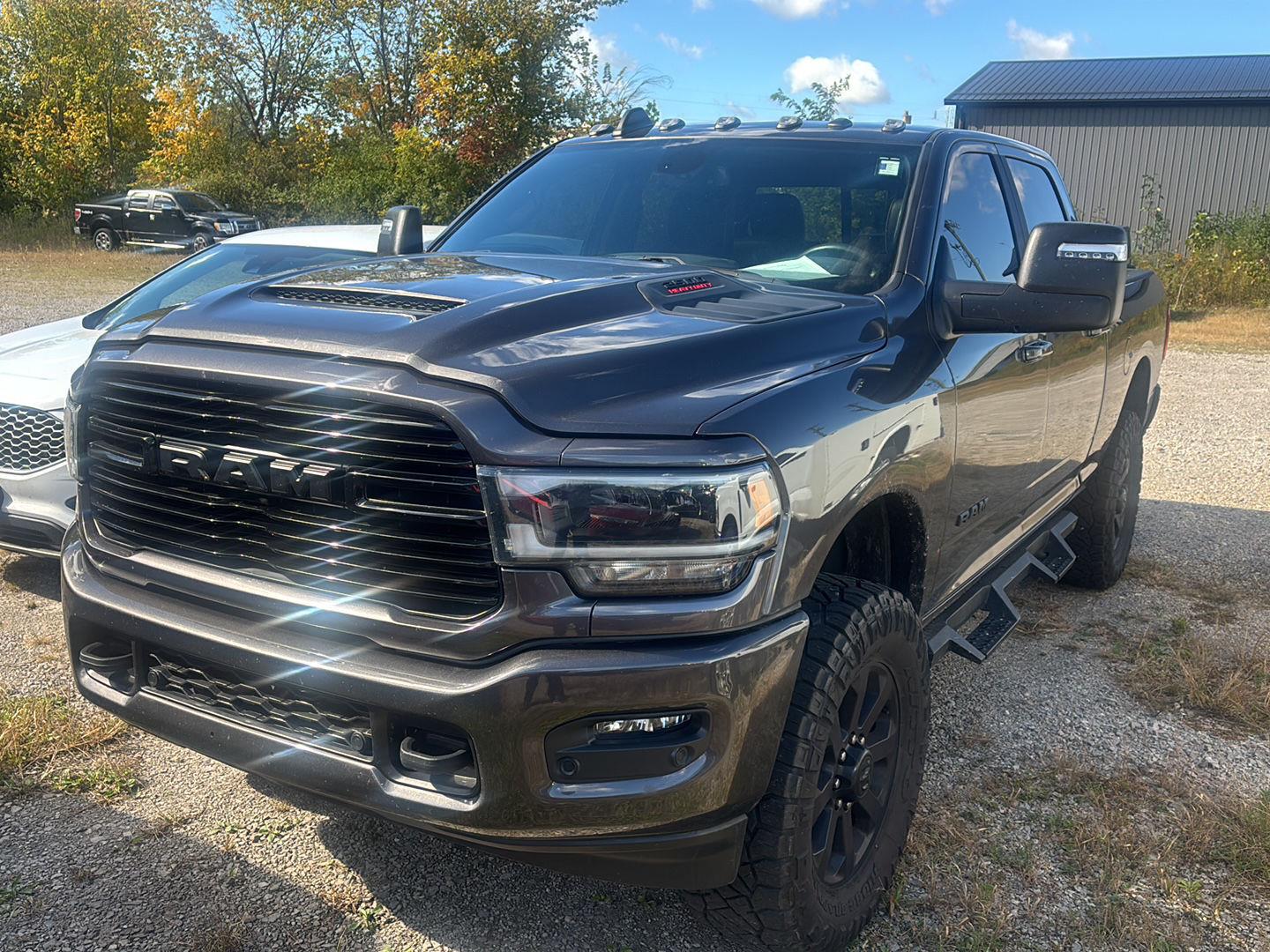 Gray (Granite Crystal Metallic Clearcoat) 2024 RAM 2500 Pickup Truck Four-Wheel Drive Automatic