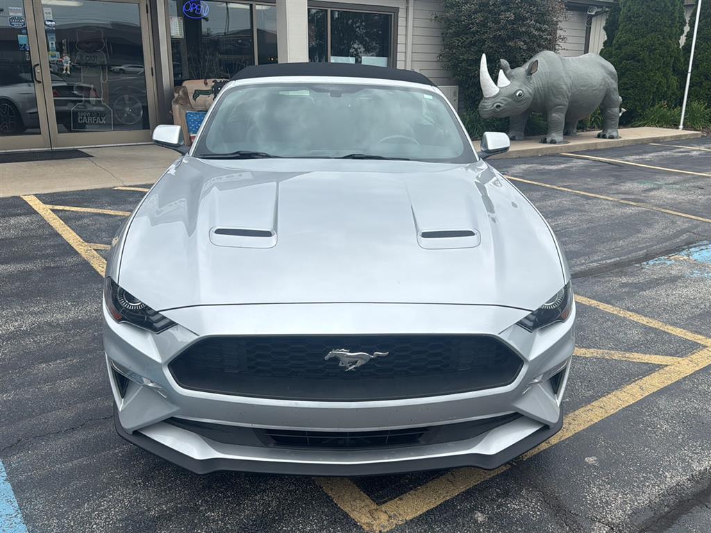 Ingot Silver Metallic 2019 Ford Mustang Convertible Rear-Wheel Drive 6-Speed Manual
