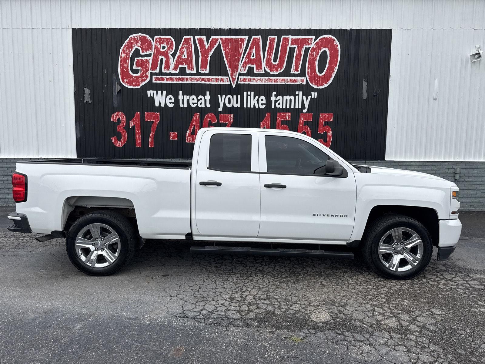 Summit White 2016 Chevrolet Silverado 1500 Pickup Truck Four-Wheel Drive 6-Speed Automatic