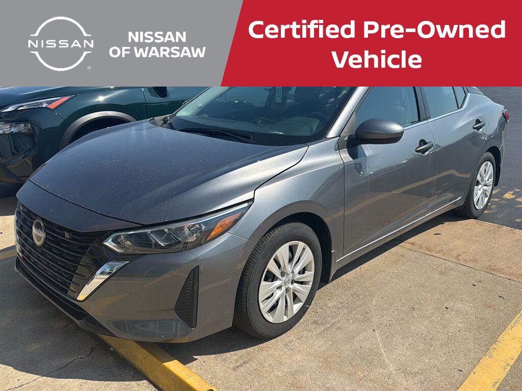 Gray (Gun Metallic) 2025 Nissan Sentra Sedan Front-Wheel Drive Continuously Variable Transmission