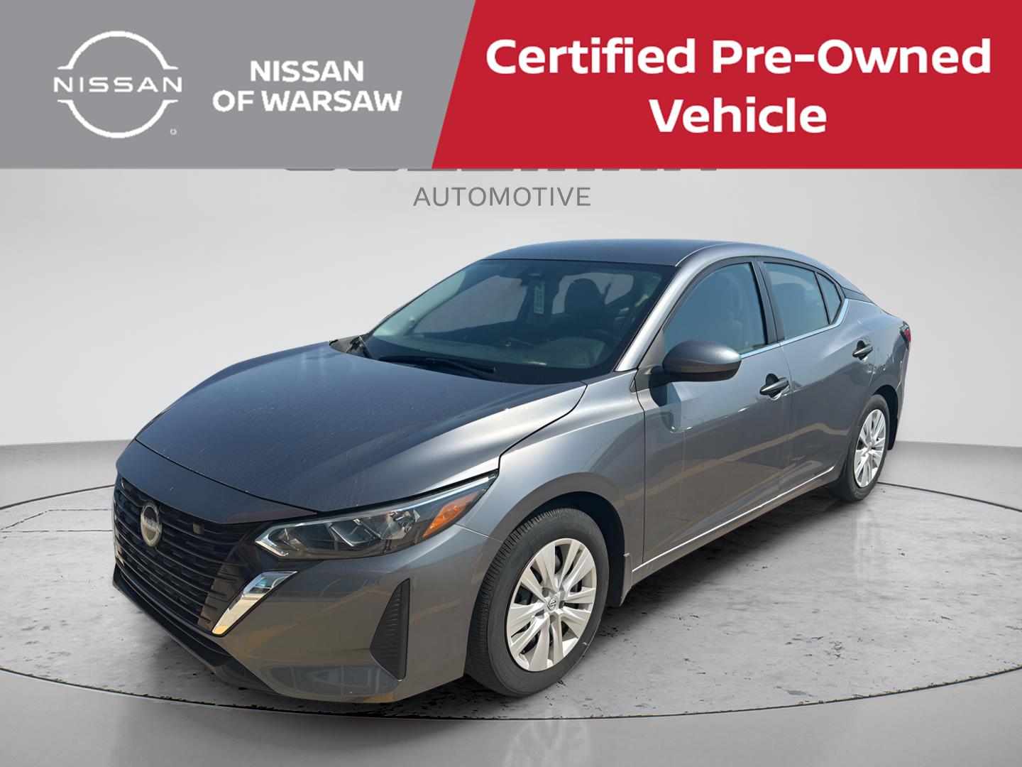 Gray (Gun Metallic) 2025 Nissan Sentra Sedan Front-Wheel Drive Continuously Variable Transmission