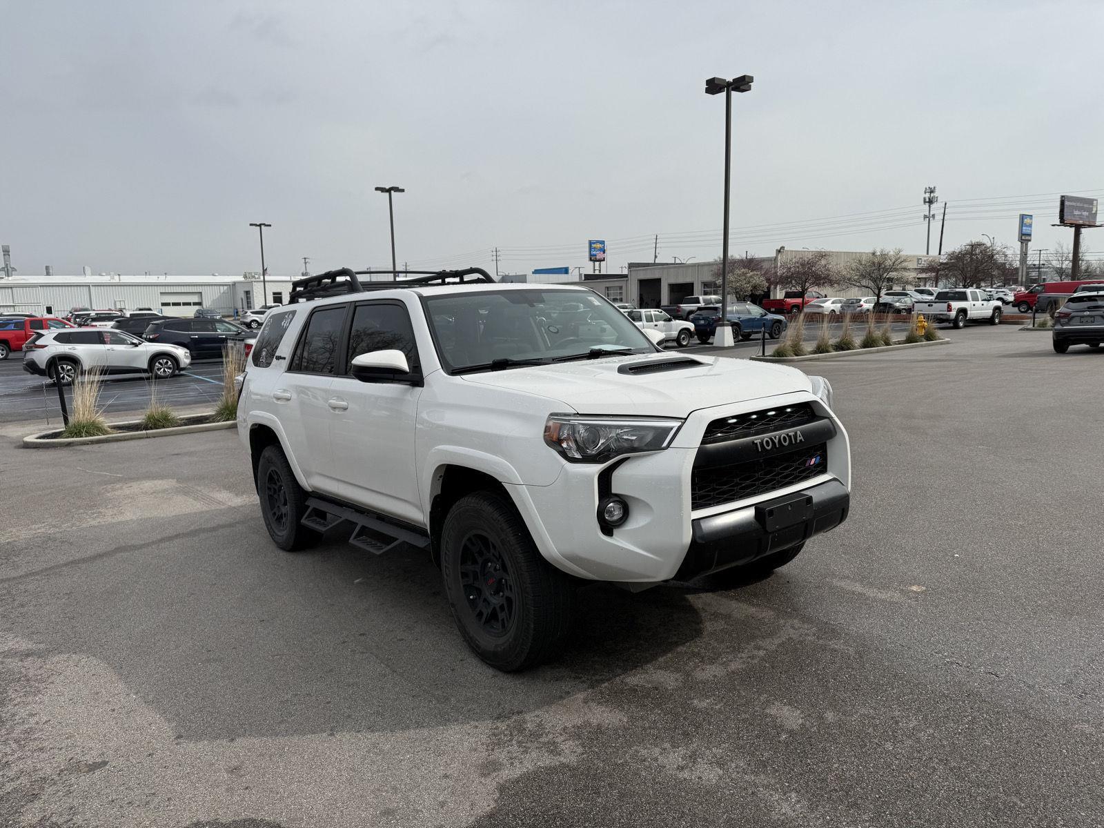 Super White 2019 Toyota 4Runner TRD Pro 4WD SUV / Crossover Four-Wheel Drive 5-Speed Automatic