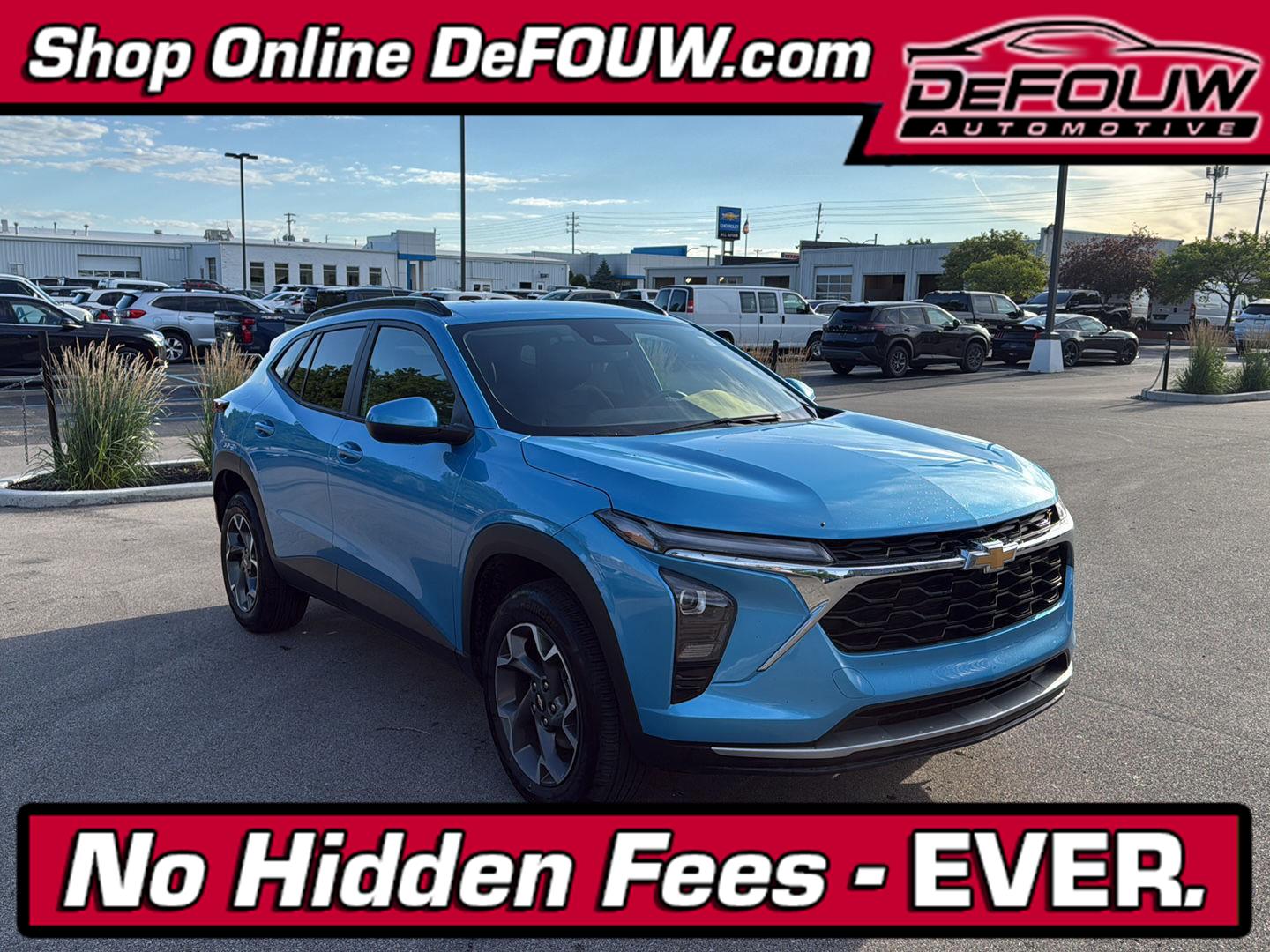 Marina Blue Metallic 2025 Chevrolet Trax SUV / Crossover Front-Wheel Drive 6-Speed Automatic