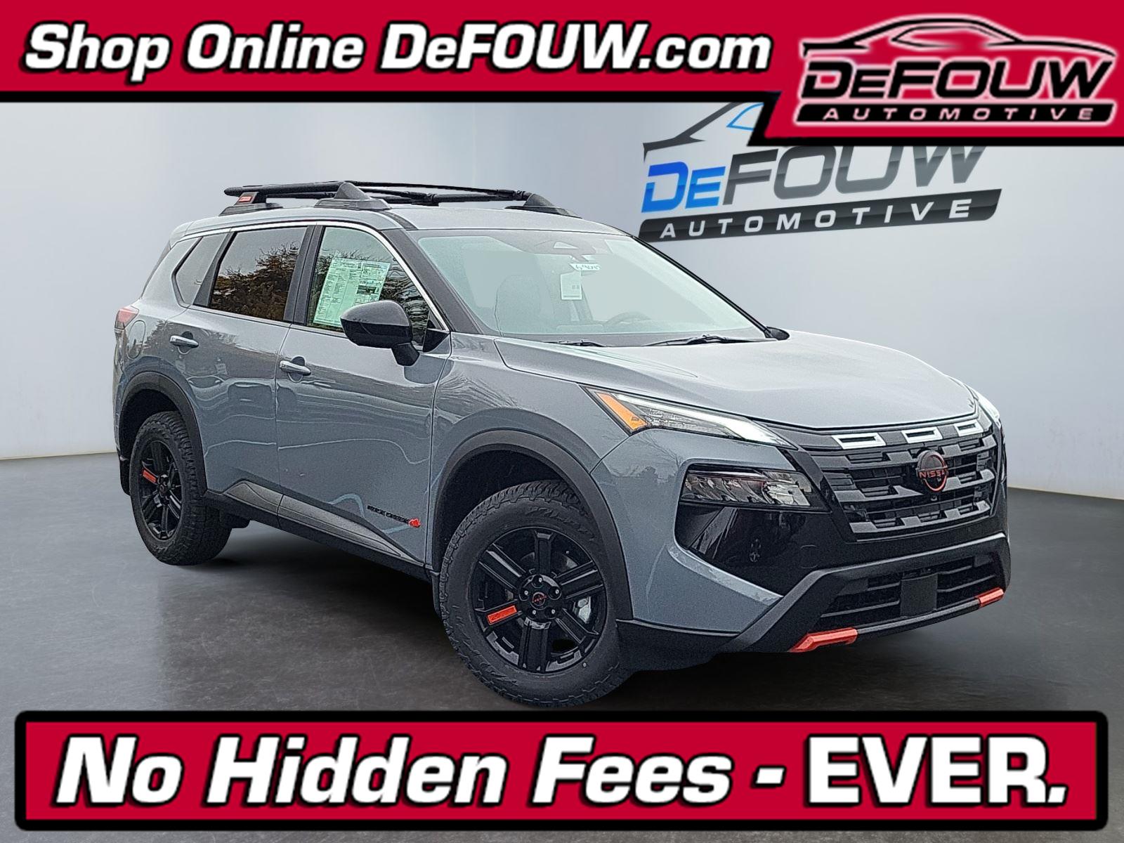 Boulder Gray Pearl 2026 Nissan Rogue Rock Creek AWD SUV / Crossover All-Wheel Drive Continuously Variable Transmission