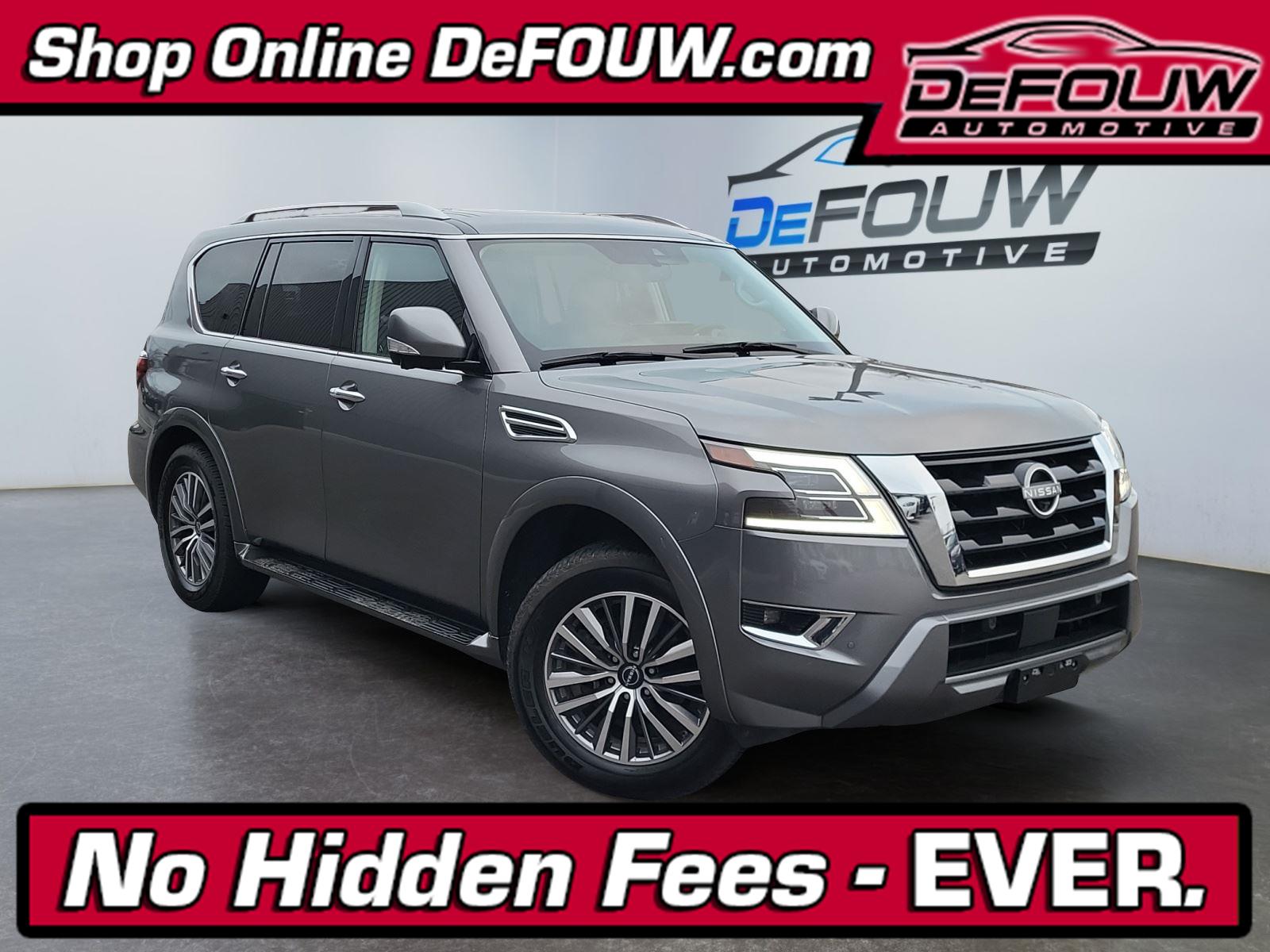 Gray (Gun Metallic) 2024 Nissan Armada SL 4WD SUV / Crossover Four-Wheel Drive Automatic