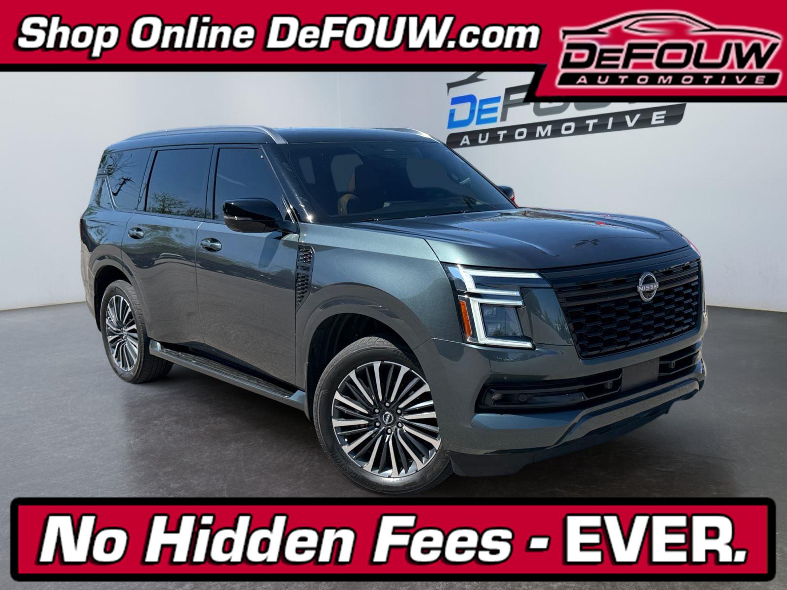 Alpine Metallic 2025 Nissan Armada SUV / Crossover Four-Wheel Drive Automatic