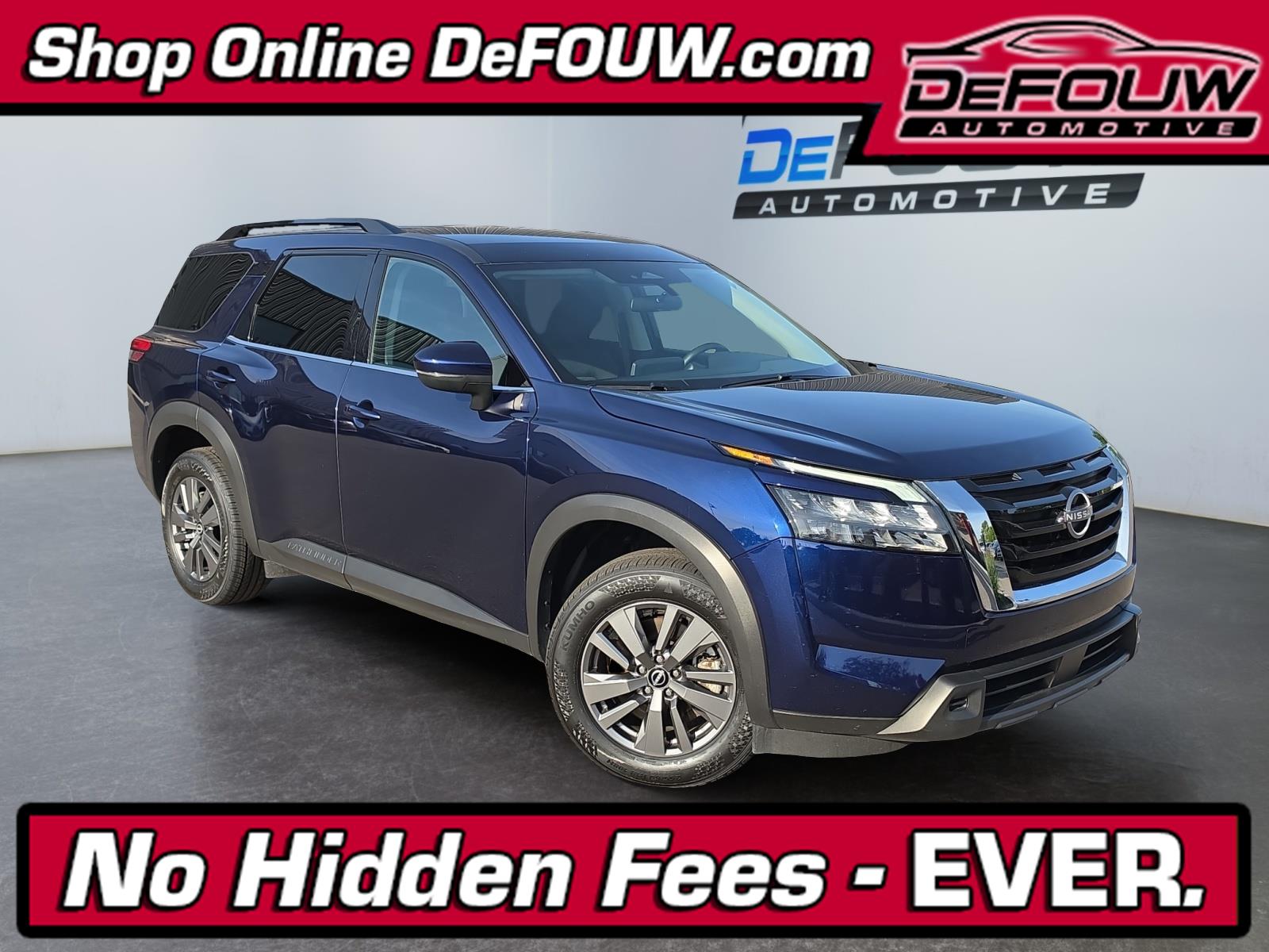 Deep Ocean Blue Pearl 2025 Nissan Pathfinder SV FWD SUV / Crossover Front-Wheel Drive Automatic