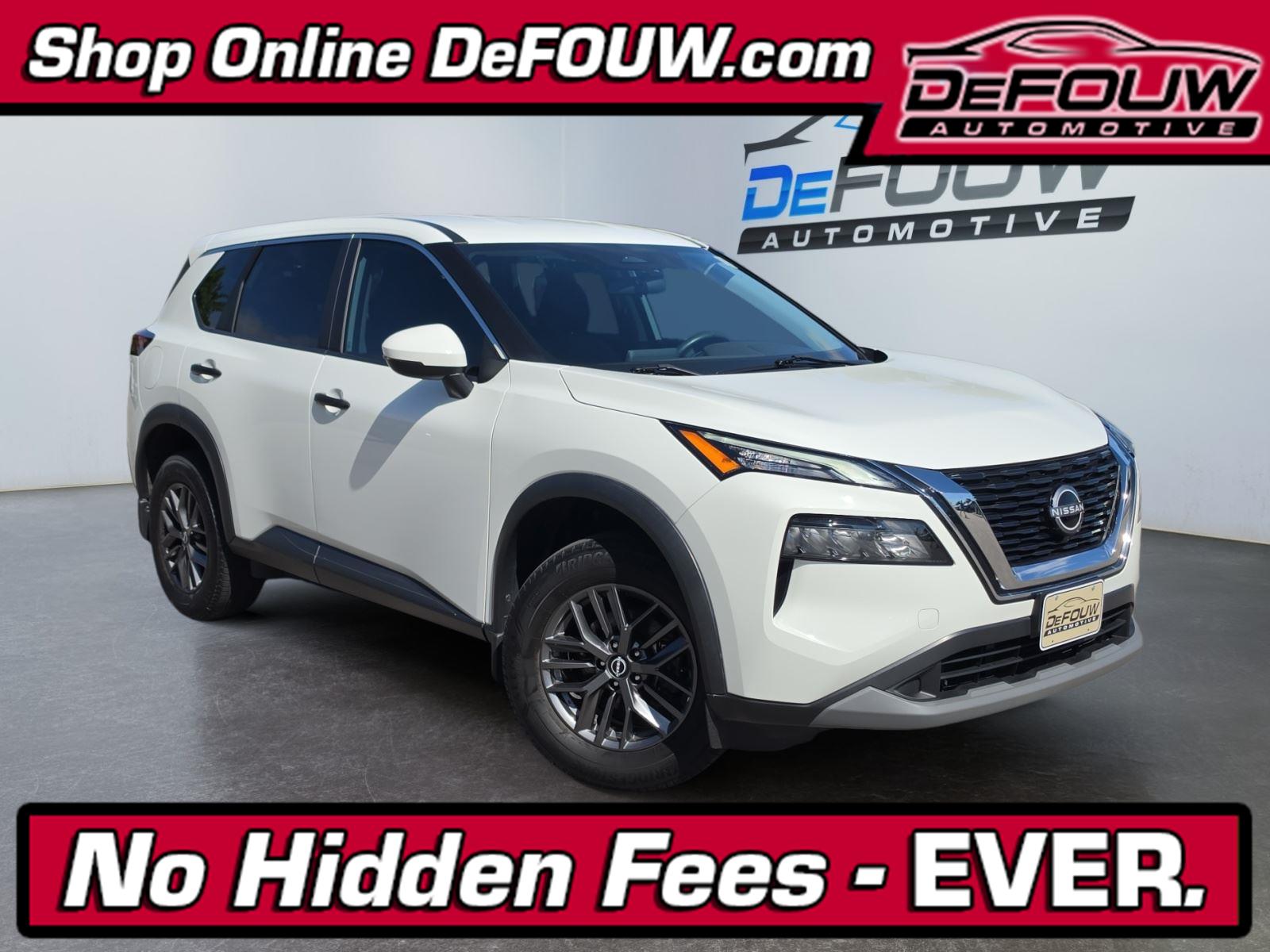 White 2022 Nissan Rogue S AWD SUV / Crossover All-Wheel Drive