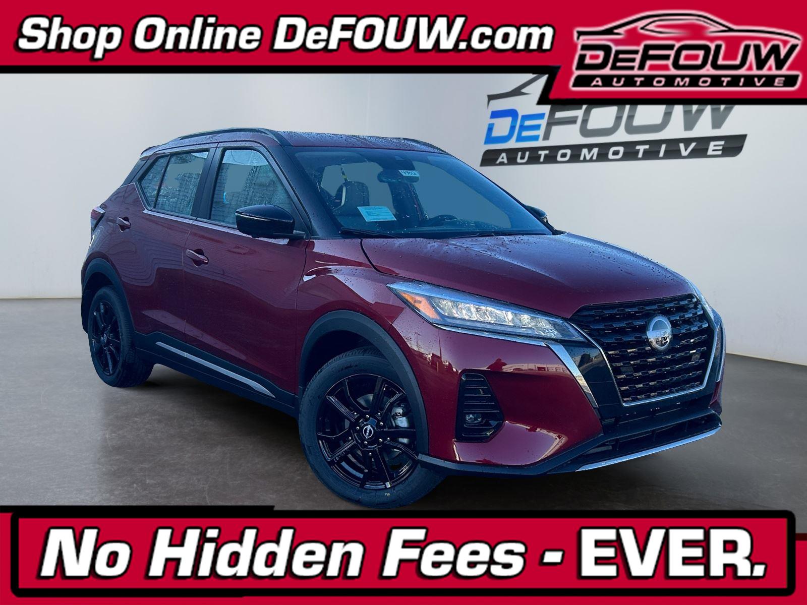 Red (Scarlet Ember Tintcoat) 2024 Nissan Kicks SUV / Crossover Front-Wheel Drive Continuously Variable Transmission