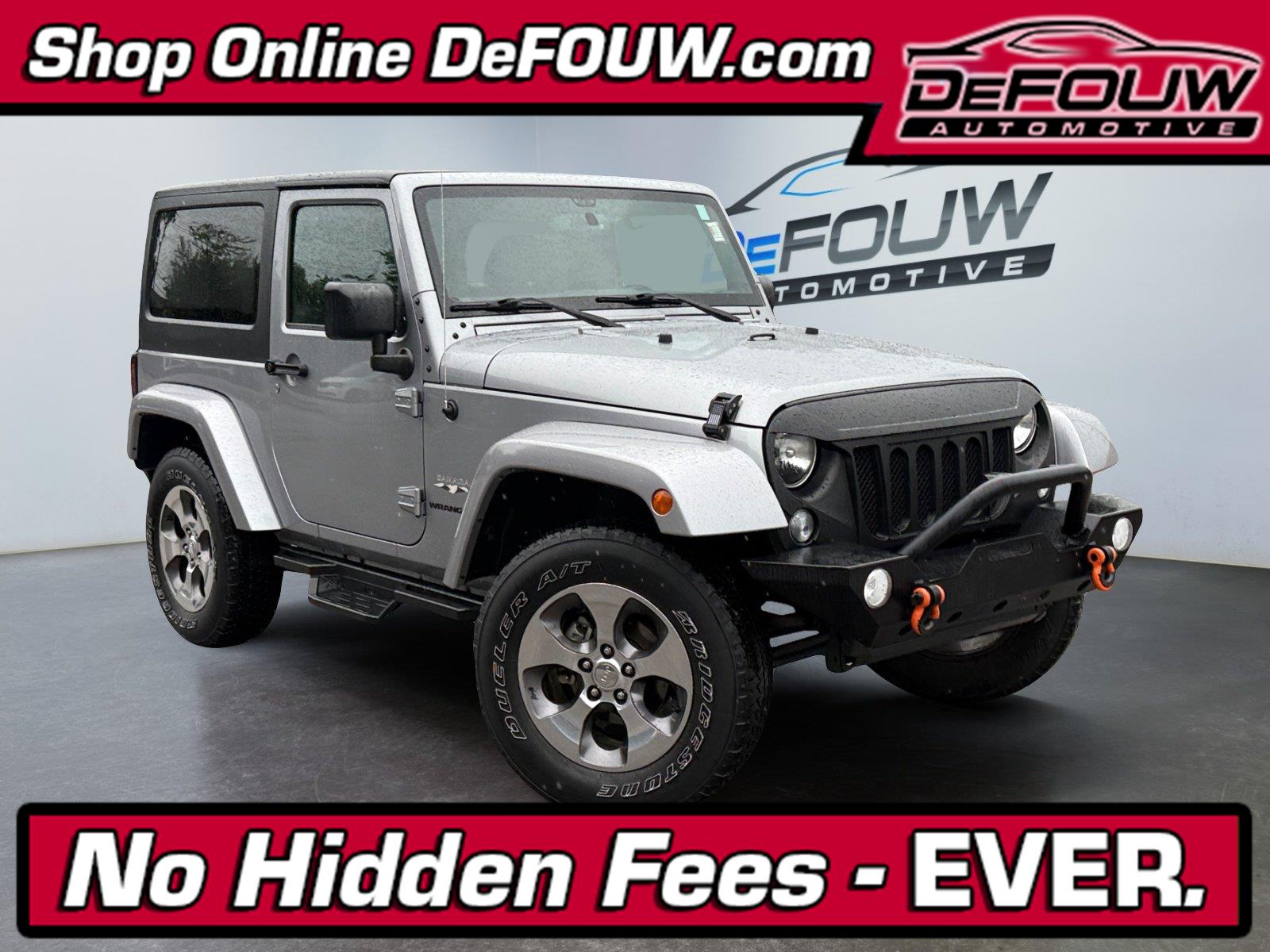 Billet Silver Metallic Clearcoat 2016 Jeep Wrangler SUV / Crossover Four-Wheel Drive 5-Speed Automatic