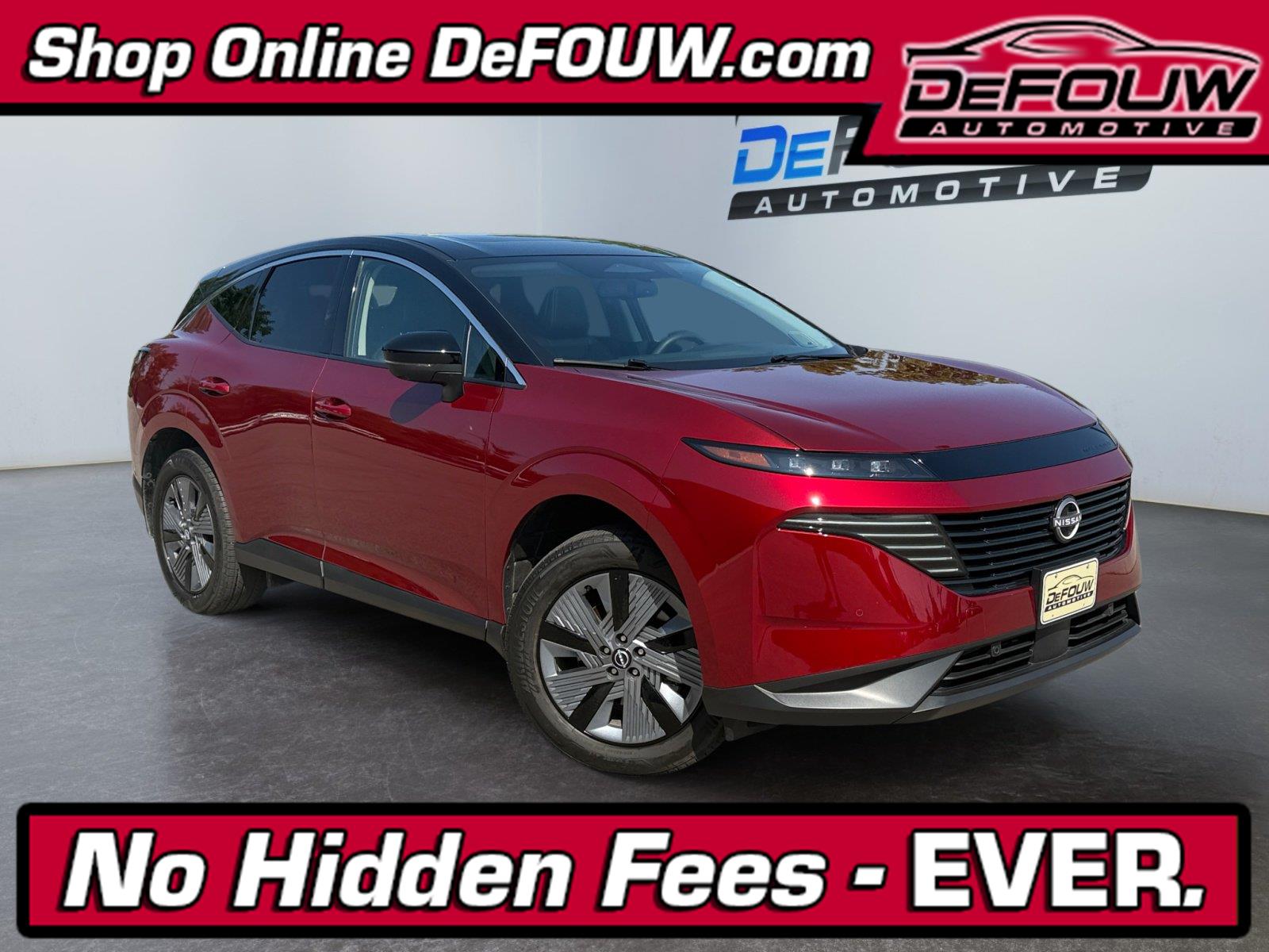 Red (Scarlet Ember Tintcoat/Super Black) 2025 Nissan Murano SUV / Crossover All-Wheel Drive Automatic