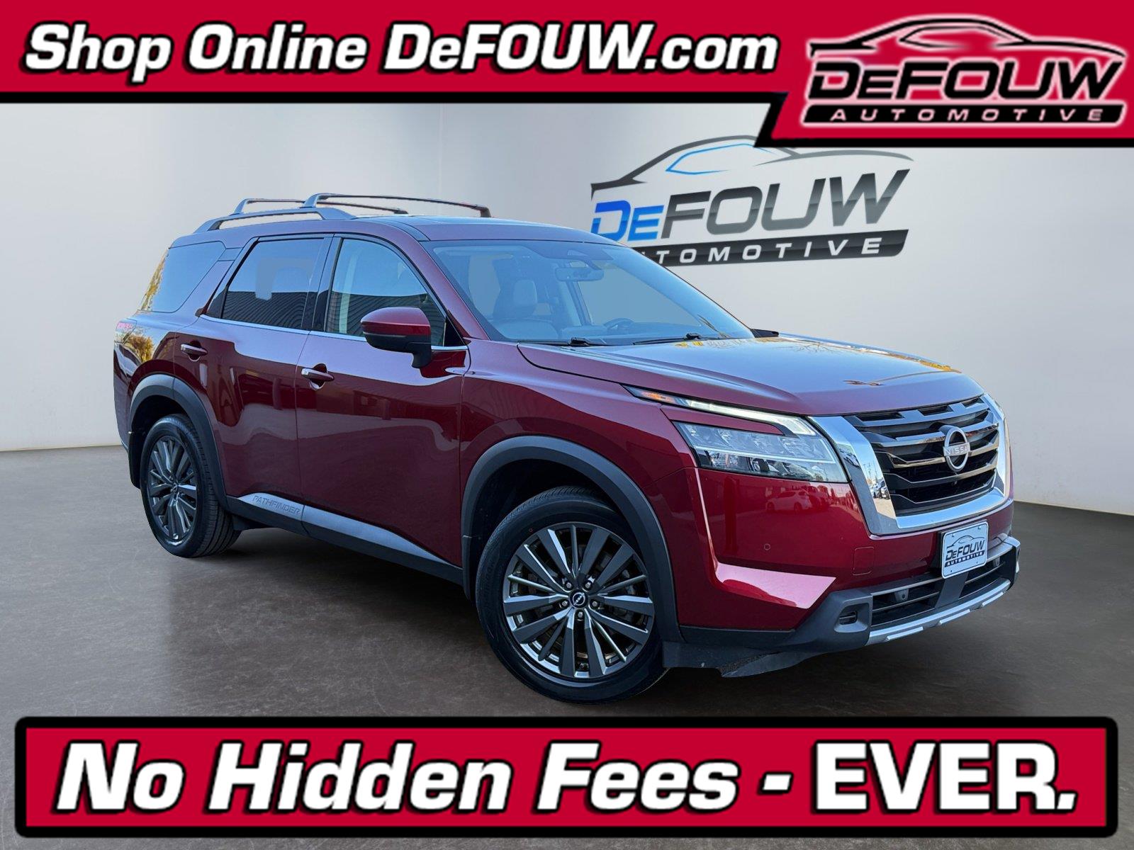 Red (Scarlet Ember Tintcoat) 2024 Nissan Pathfinder SUV / Crossover All-Wheel Drive Automatic
