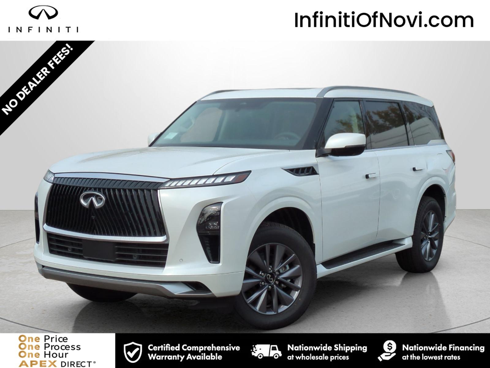 Radiant White 2027 INFINITI QX80 SUV / Crossover All-Wheel Drive Automatic