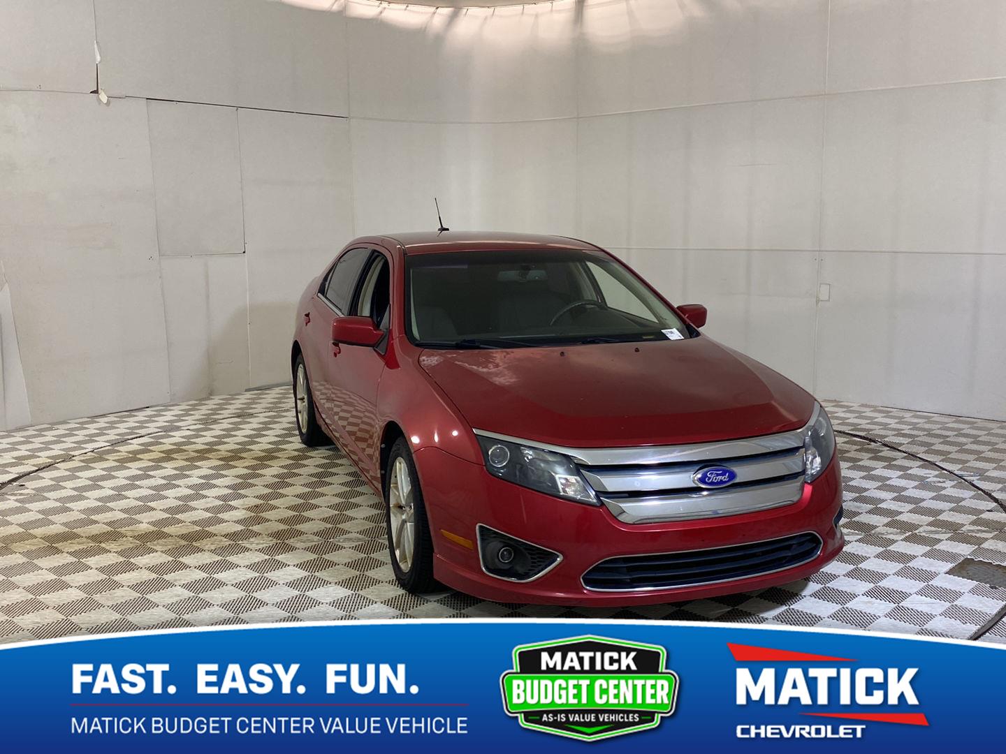 Bordeaux Reserve Metallic 2011 Ford Fusion Sedan Front-Wheel Drive 6-Speed Automatic